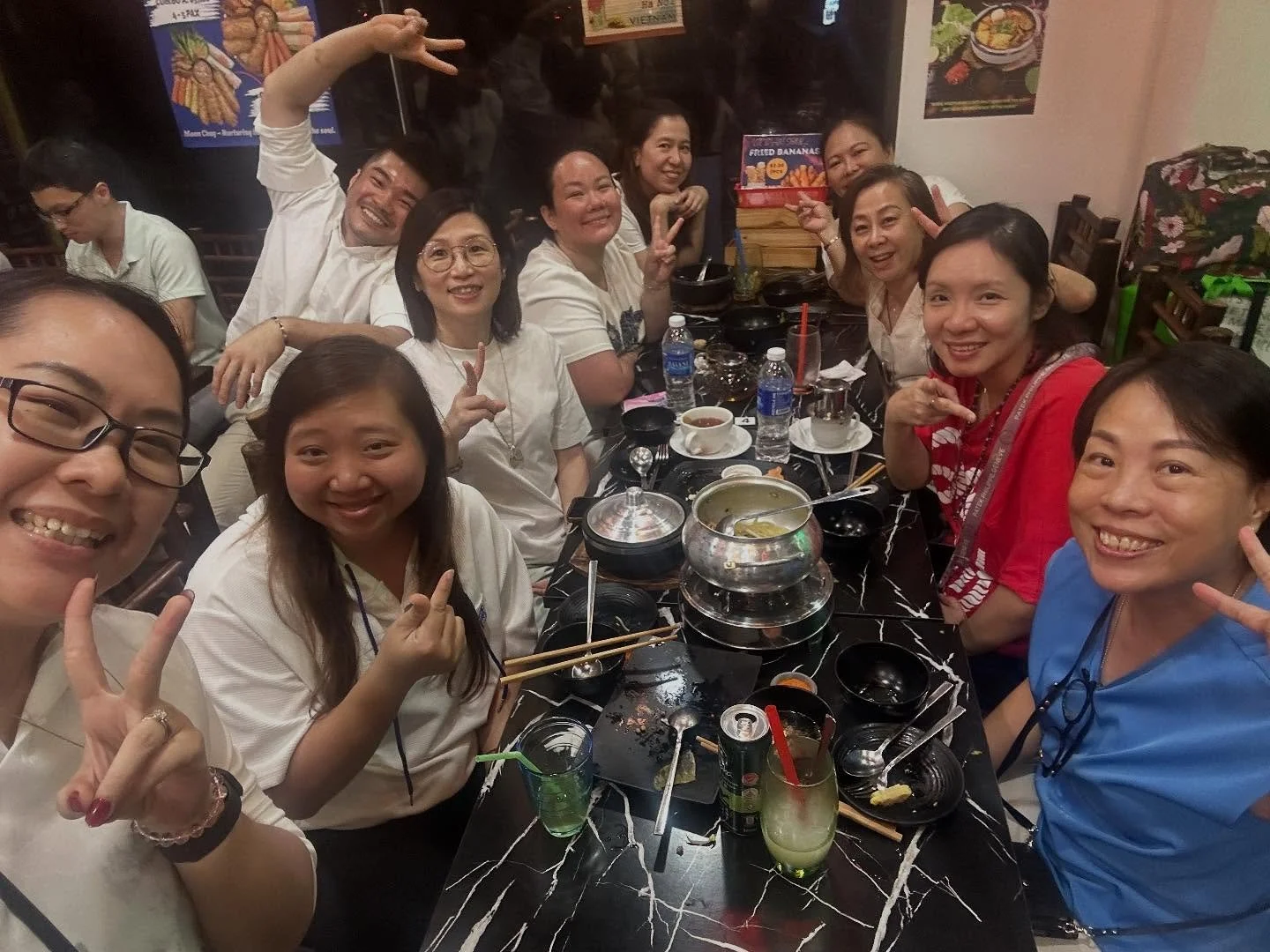 市集后的小聚会，感恩有你们🥰❤️❤️❤️