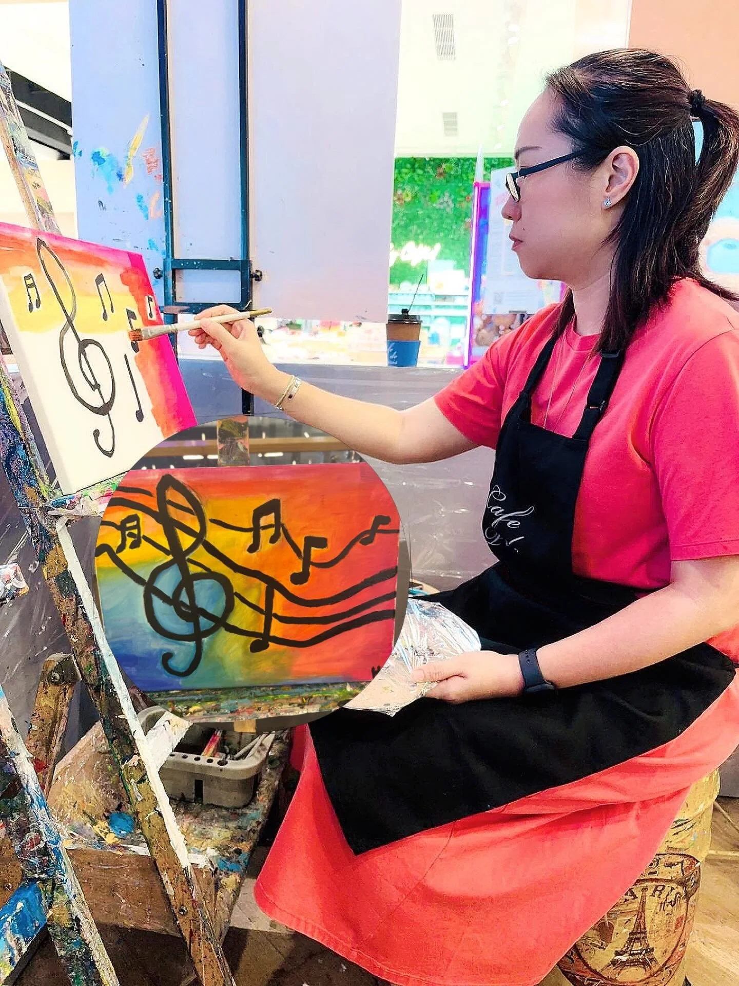 有时候，我们不需要做得很好，
也不需要成为谁眼中的&ldquo;厉害&rdquo;。

画一笔，停一停，
让心慢慢安下来。

在色彩与线条之间，
你会发现
原来自己一直都在这里，
安静、完整、被允许。

不需要会画画，
不需要懂技巧，
只需要，轻轻地，让手跟着心走。

当你放下&ldquo;多一点、少一点&rdquo;的衡量，
你会发现，
人生，其实也可以这样
刚刚好，刚刚柔软。

🎨
在画里，我们不是创造什么，
而是，慢慢地，回到自己。

#HarmoniHealing #疗愈日常 #心流状