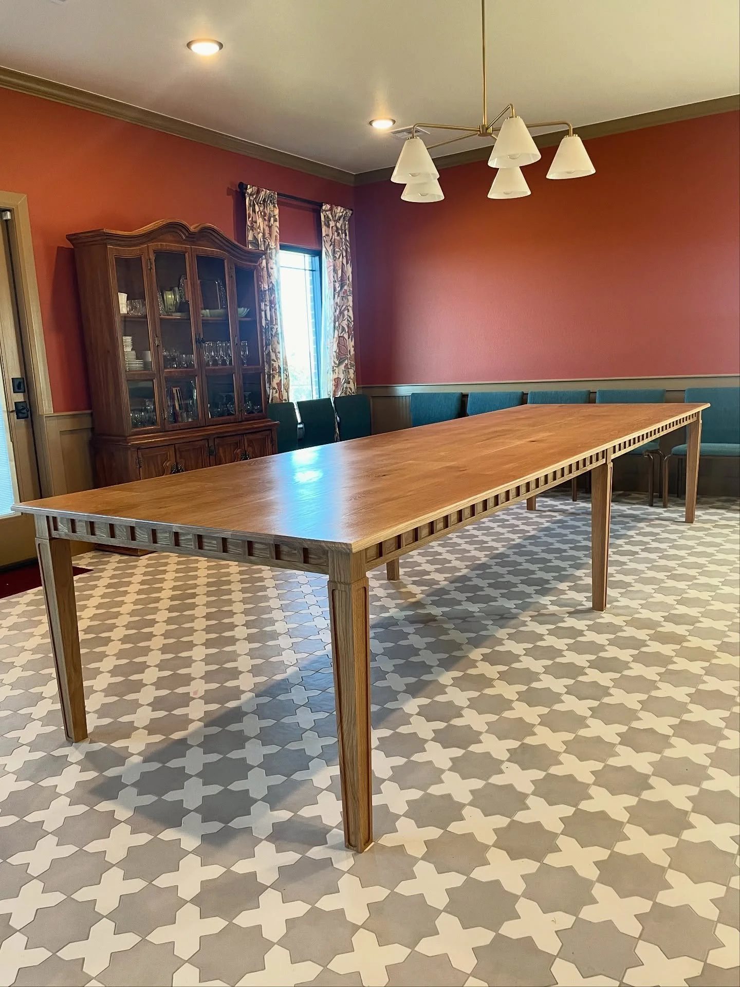 This 13&rsquo; White Oak Dining Table was delivered to the kindest clients today! Such a beautiful home and family.

It is our greatest joy to build pieces - that are passed down to generations. We are thankful for our clients today!