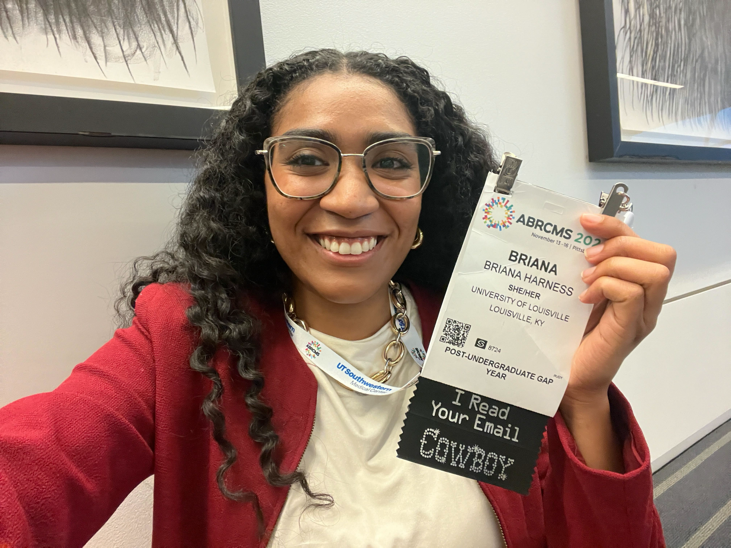 Briana Presented Her Research at ABRCMS