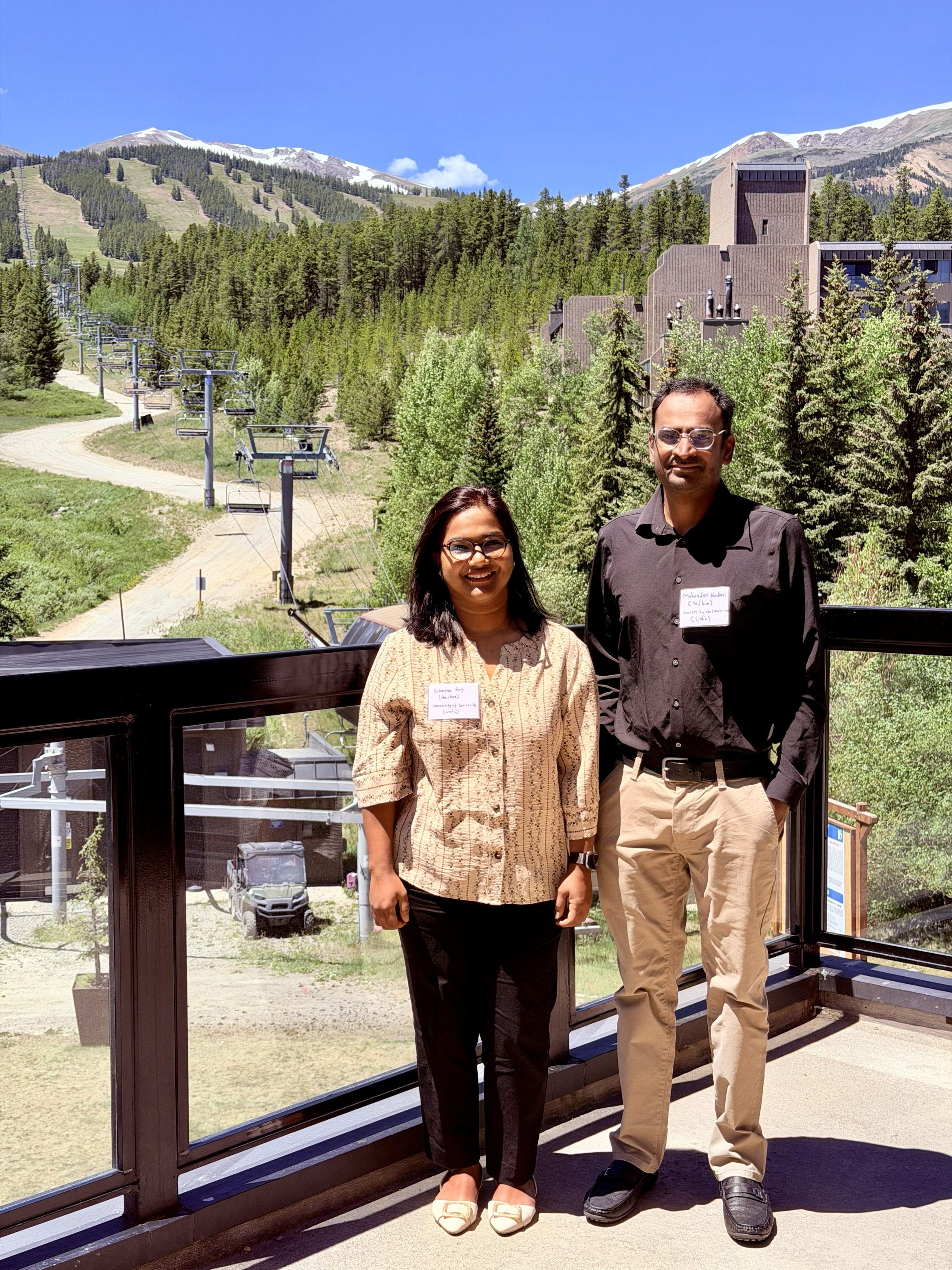 Mahendar and Subarna Presented at the Wind River Conference