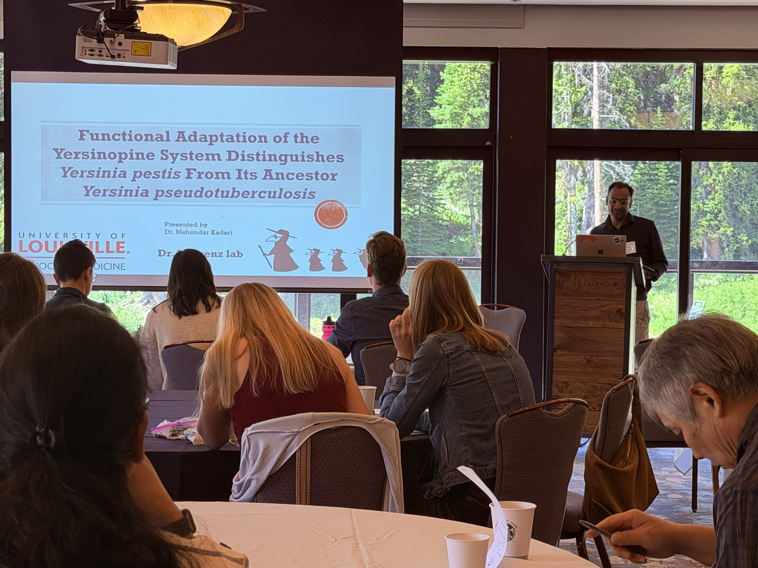 Mahendar presenting at Wind River 2026.JPG