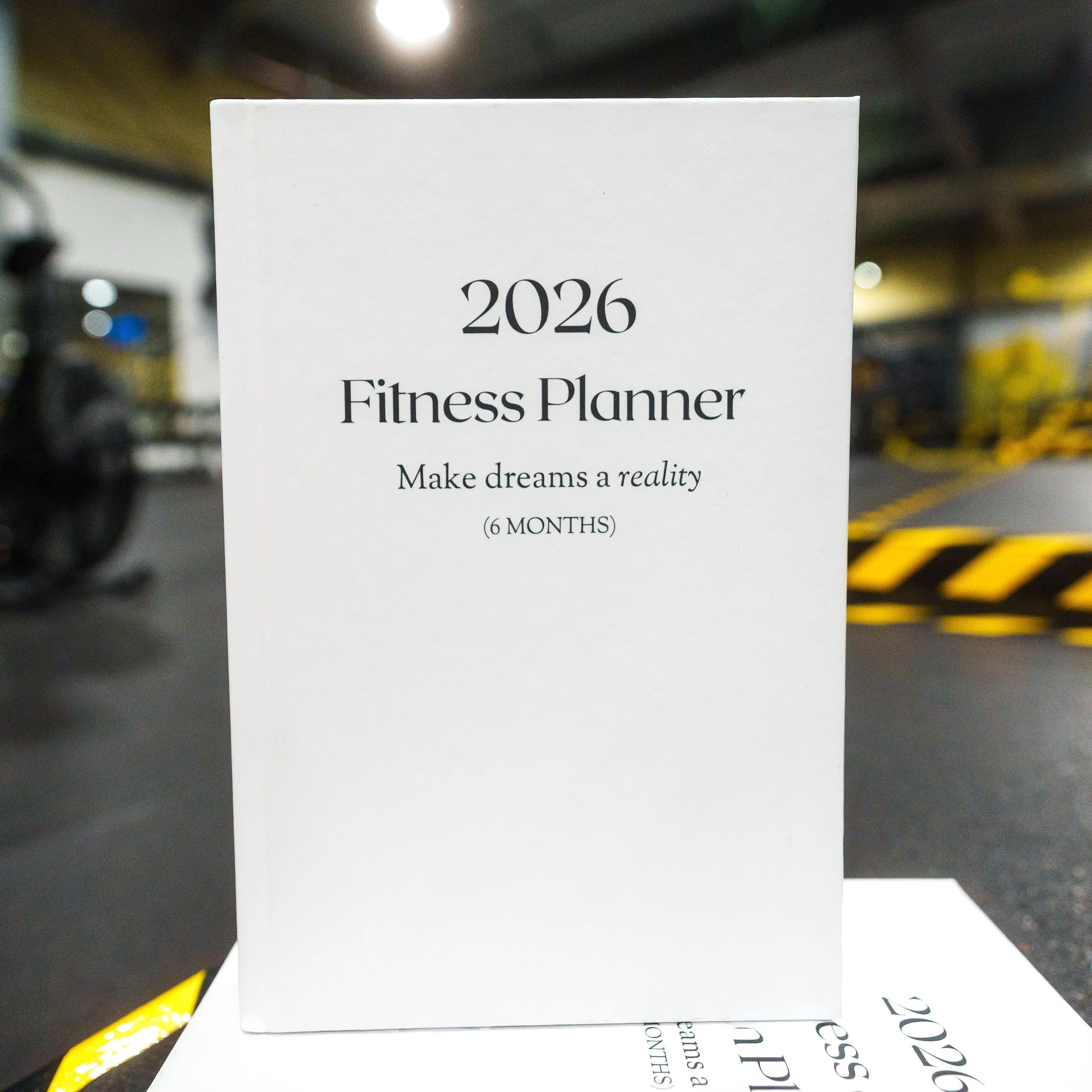 2026 Undated Fitness Planner (6 Months)