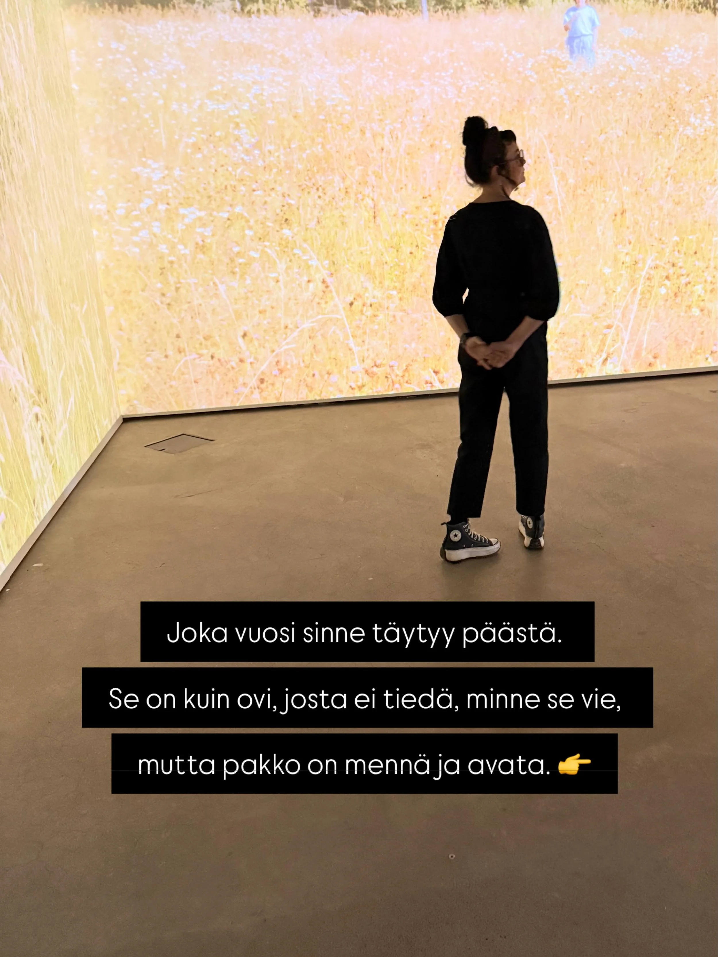 Millaisia ajatuksia Kuvan kev&auml;t -n&auml;yttely her&auml;tti? 🎨

Luonto, yhteys, pisteet. 

El&auml;imet, hetket ja mittaamiset. 

Pys&auml;htymisen paikat. 

Ihminen osana luontoa ja itse&auml;&auml;n suurempaa. 

L&auml;hell&auml;oloa ja syv&a