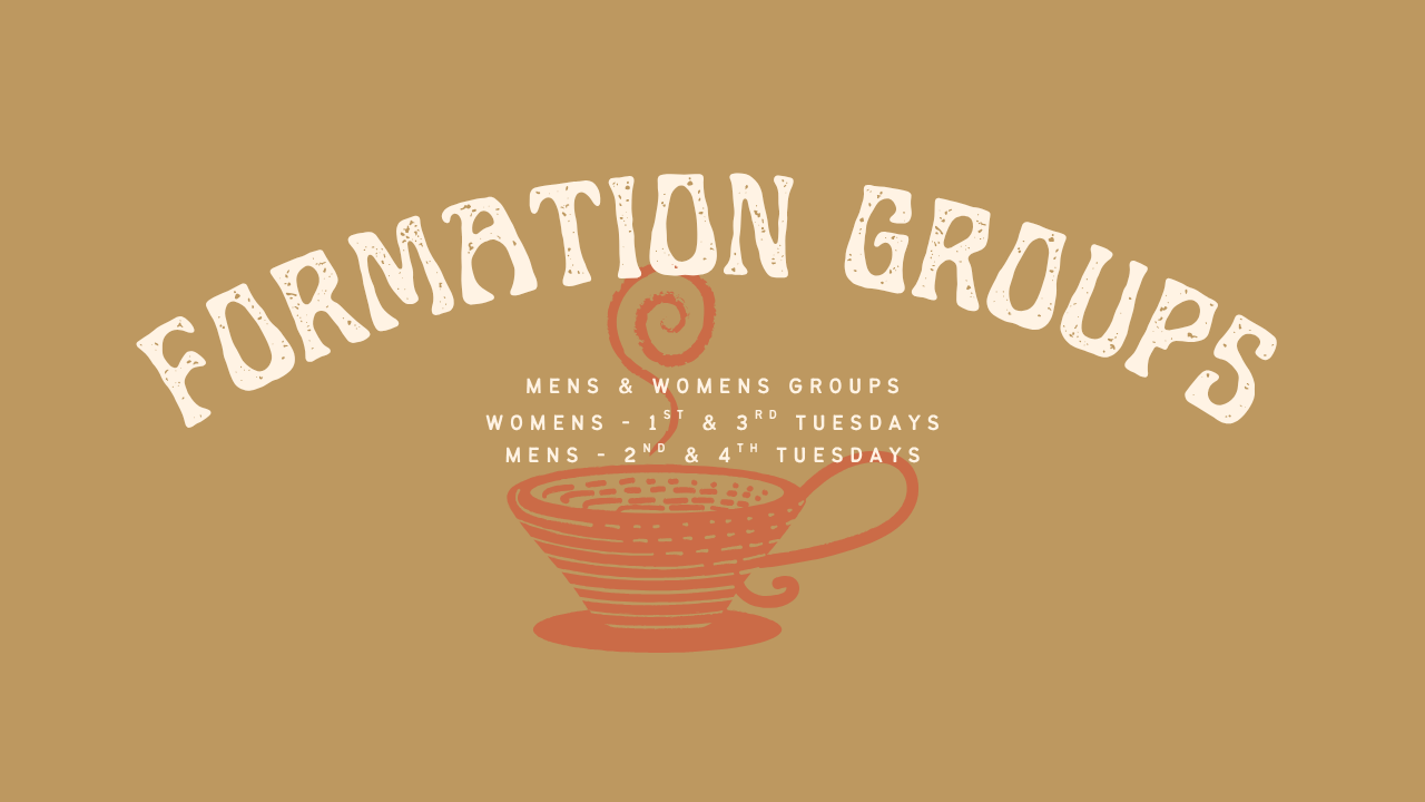 Formation Groups- Fall 2026