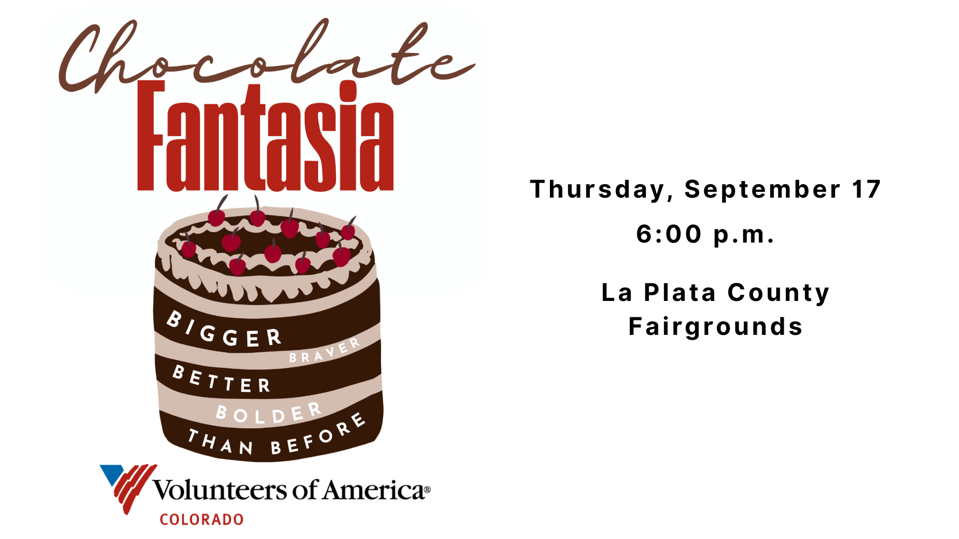 Chocolate Fantasia- VOA Shelter and Safehouse