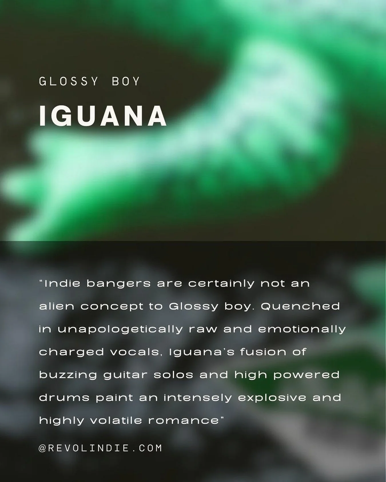 Check out the latest release of @glossyboymusic, here&rsquo;s our review! 🔥 

Indie bangers are certainly not an alien concept to Glossy boy. If anything, the band have already established their expertise in the delicate alchemy of crafting future a