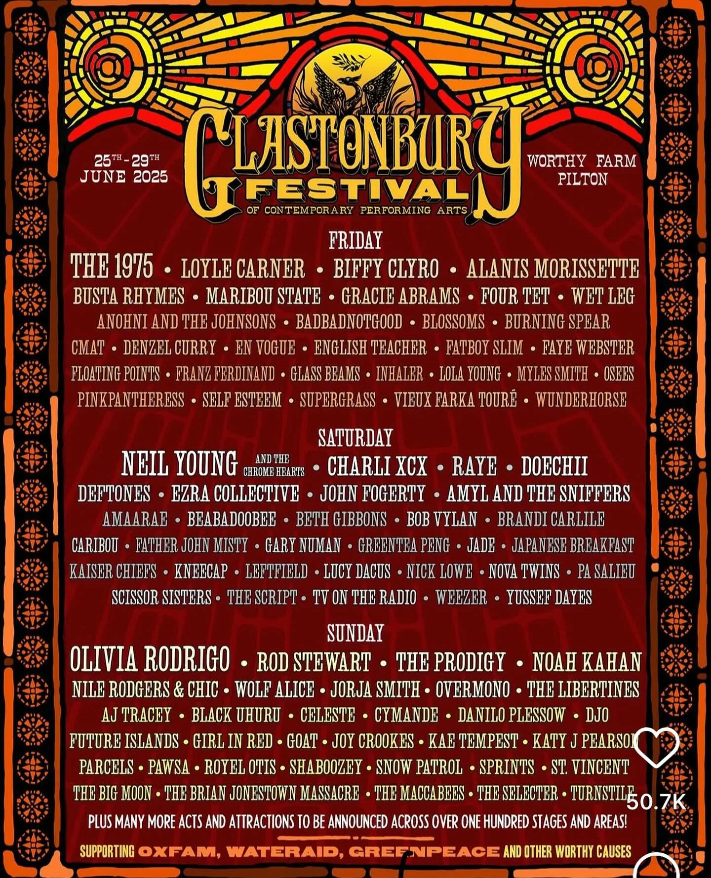 What do you think of the Glasto lineup for newer Indie artists? Is Reading and Leeds better? #glastonbury @officialrandl #newindiemusic #readingandleedsfestival