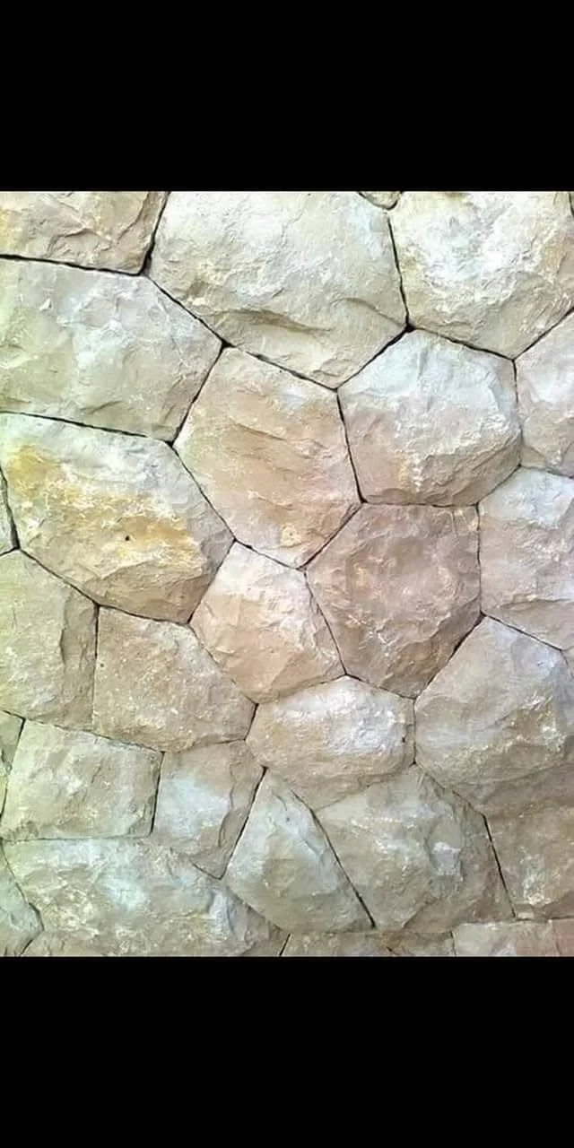 Example of stonework skills - done as part of an outdoor wall