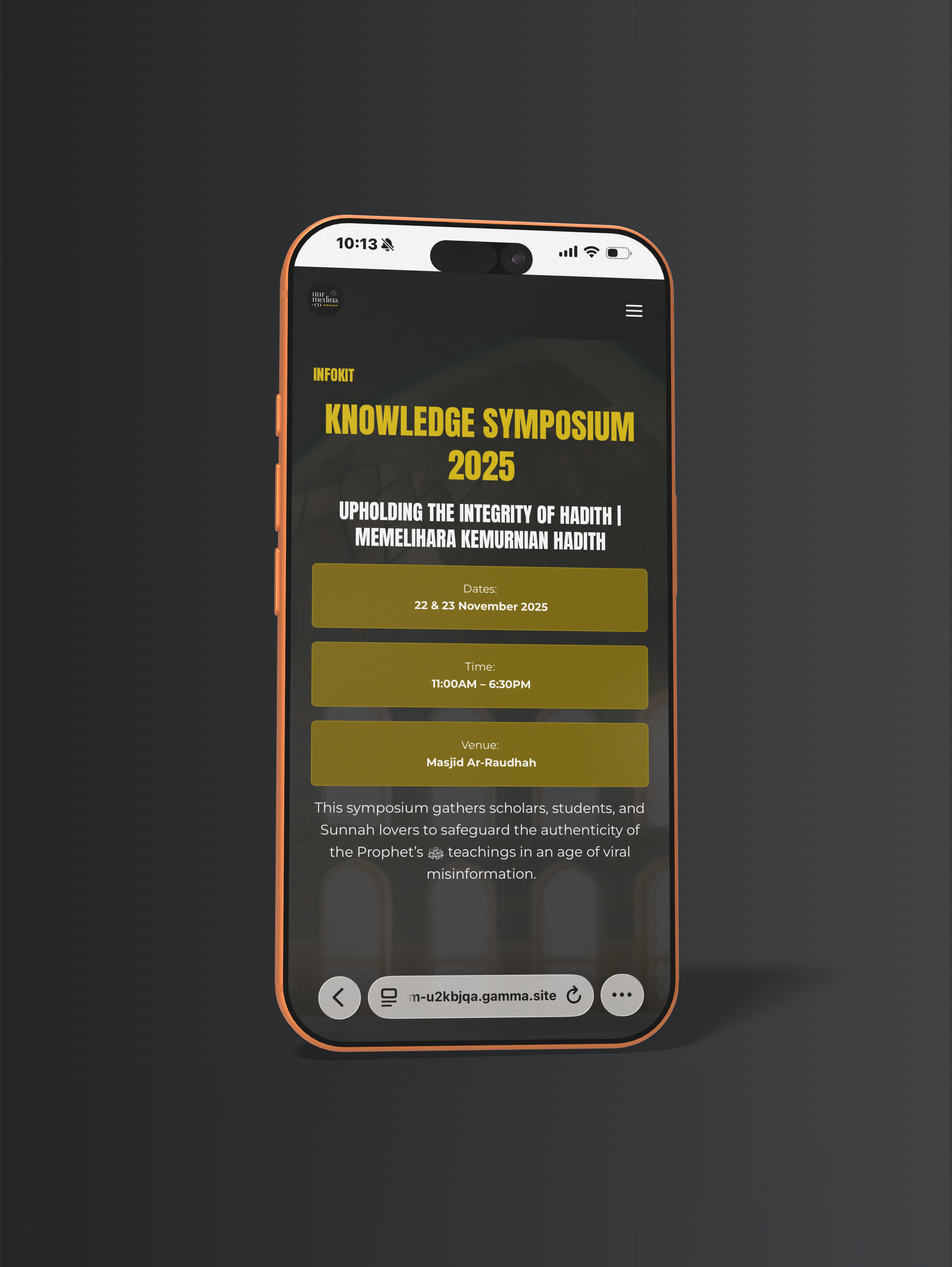 Digital Infokit for Events