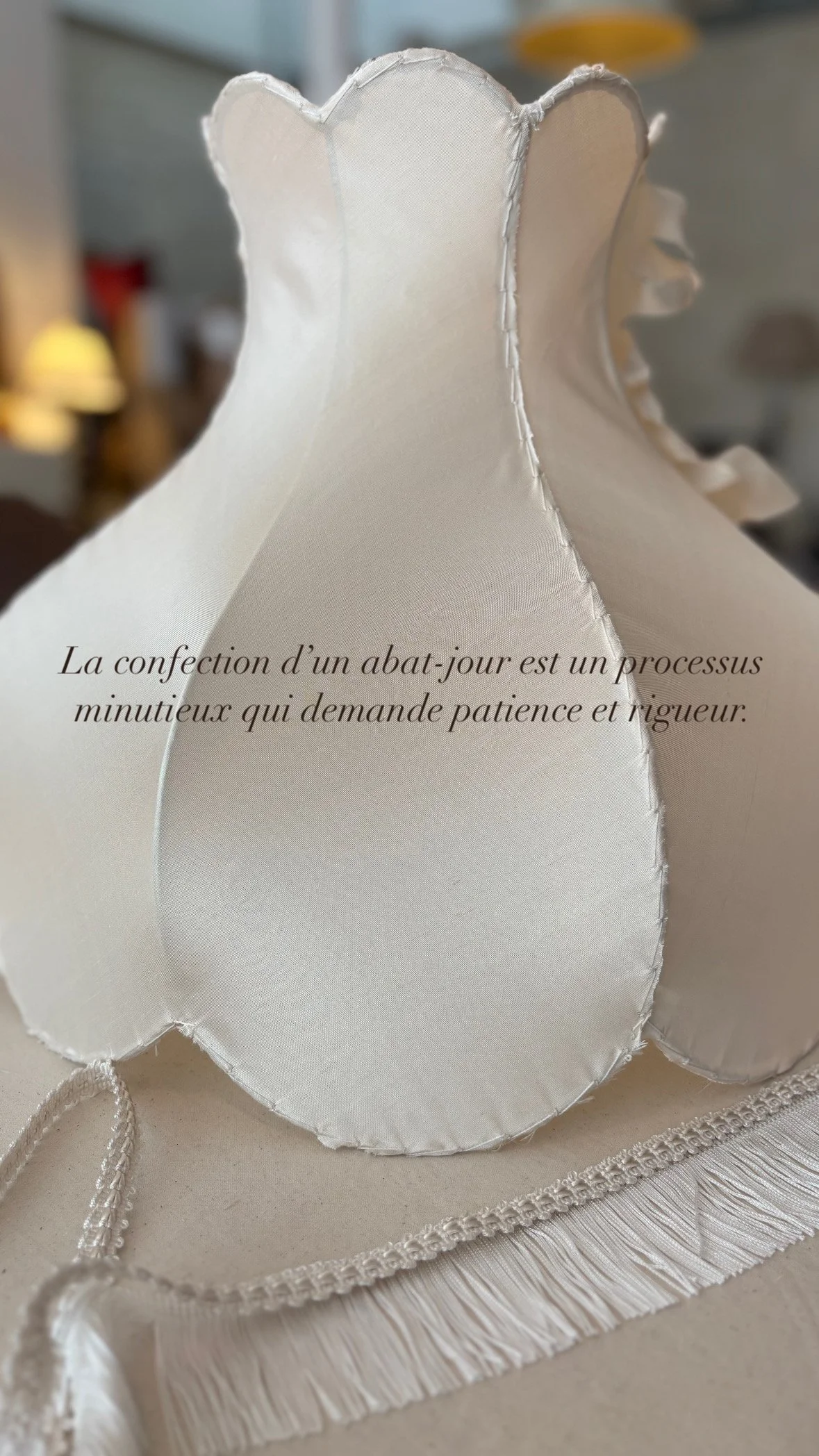 Les différentes formes de carcasses d’abat-jour disponibles à l’atelier