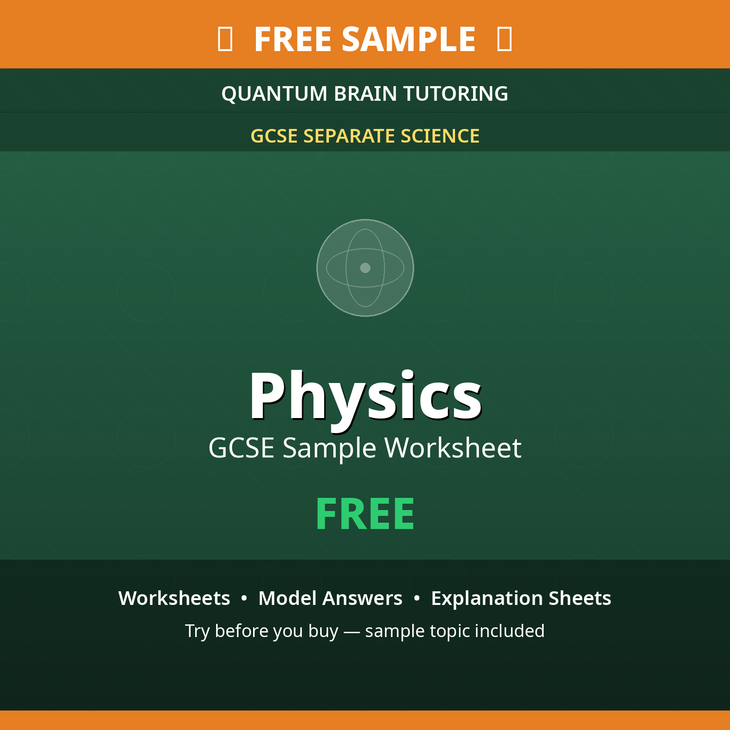FREE GCSE Physics Sample Set