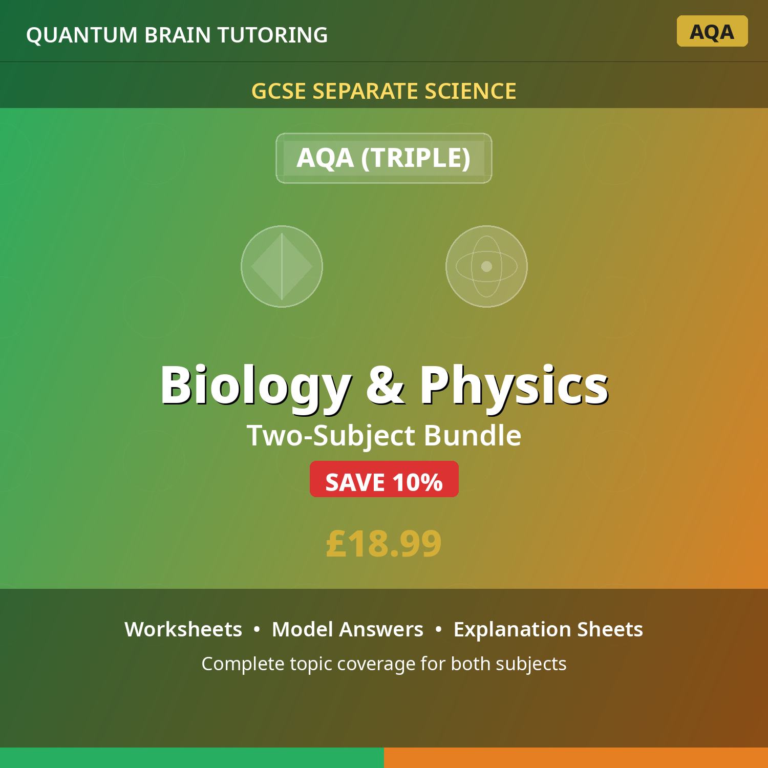 GCSE Biology & Physics AQA Bundle