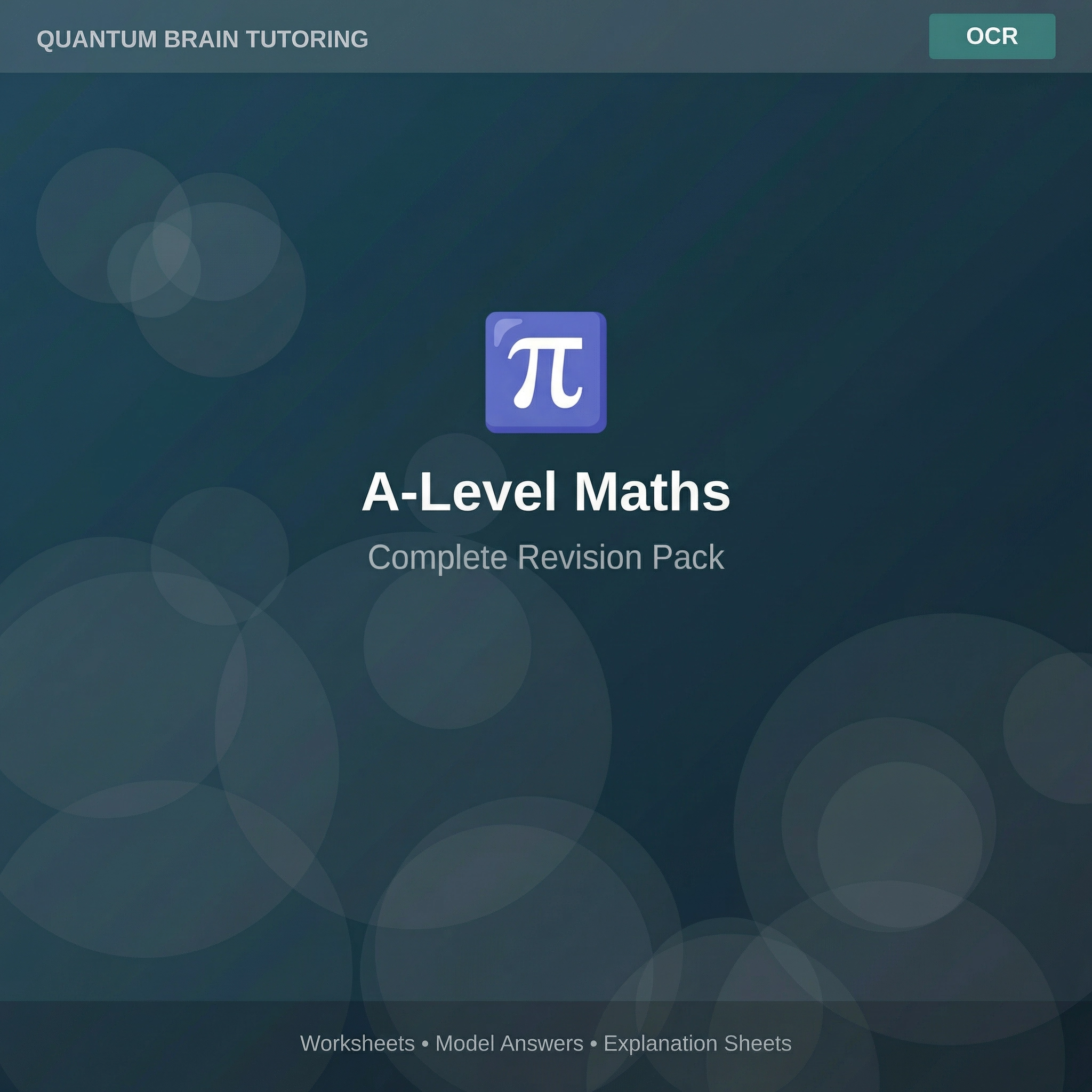 A-level Maths - OCR