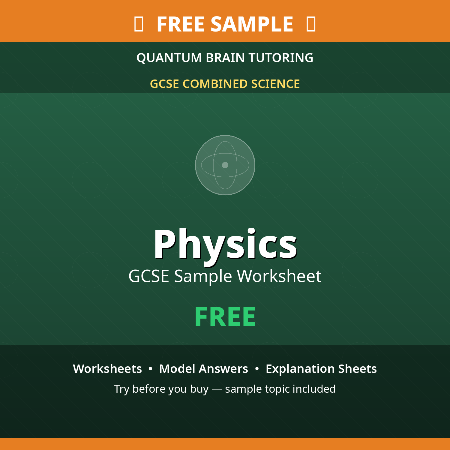FREE GCSE Combined Physics Sample
