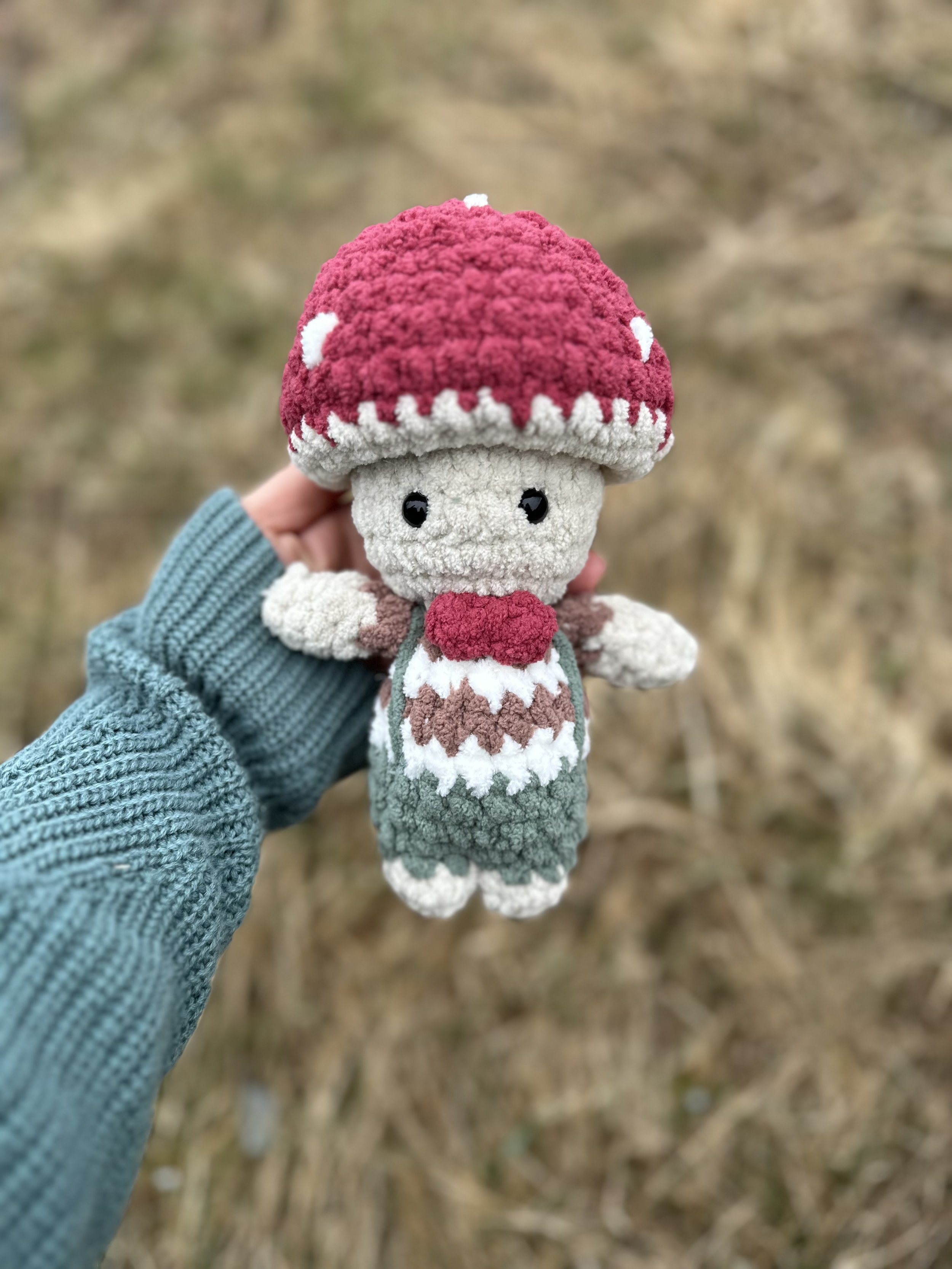 Toadstool Boy (fidget pop cap!)