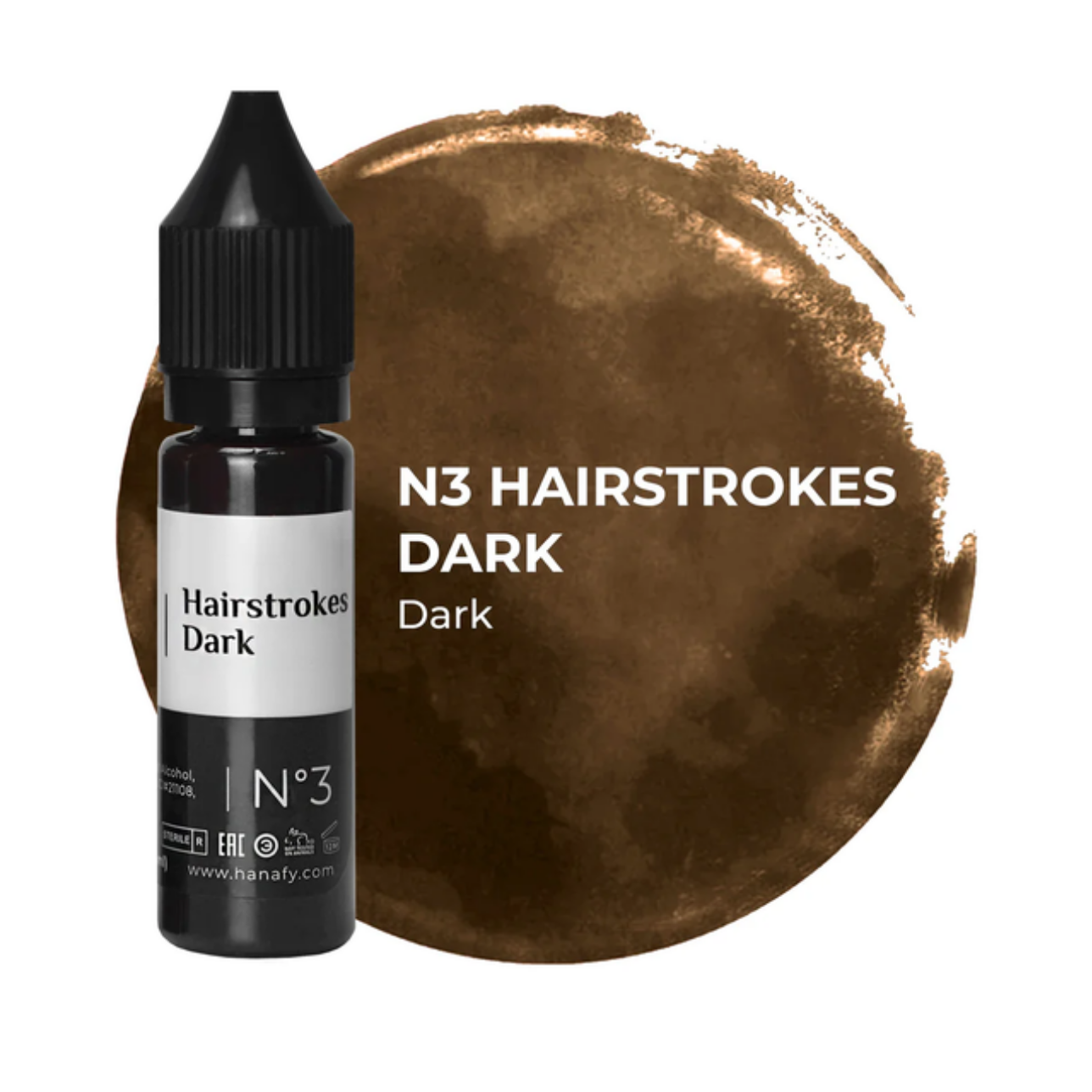 Hanafy Hairstrokes Pigment N3 Dark