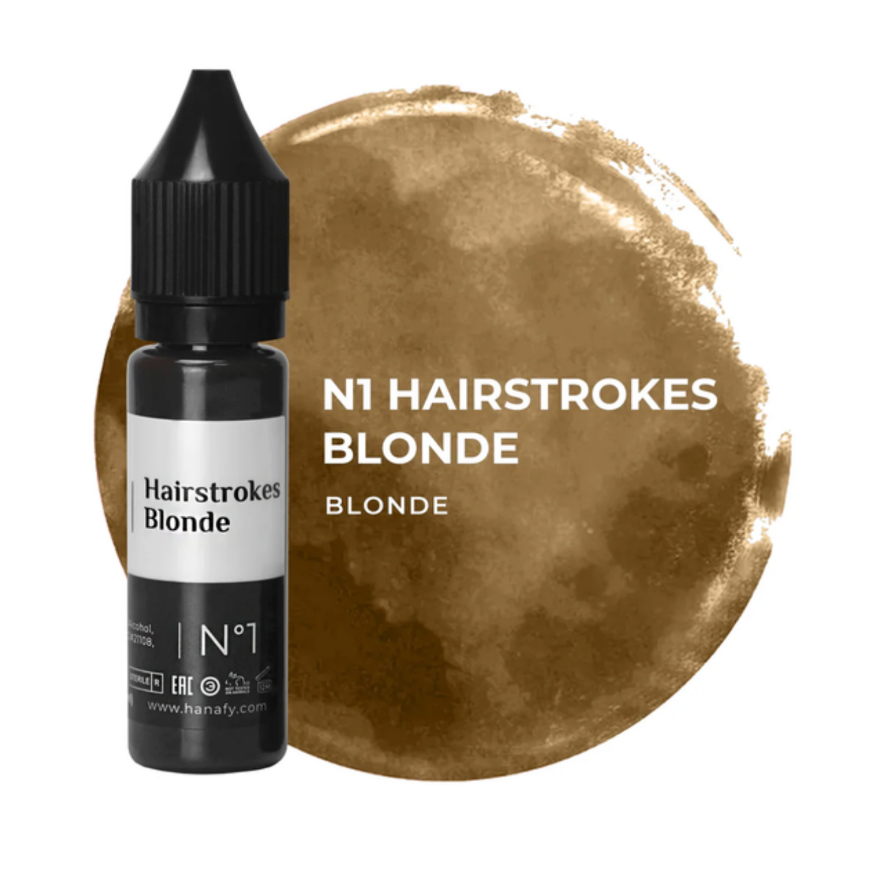 Hanafy Hairstrokes Pigment N1 Blonde