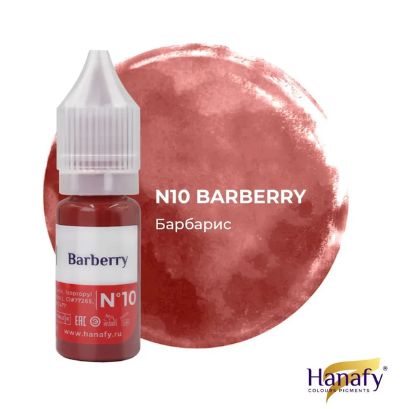 Hanafy Lip Pigment N10 Barberry