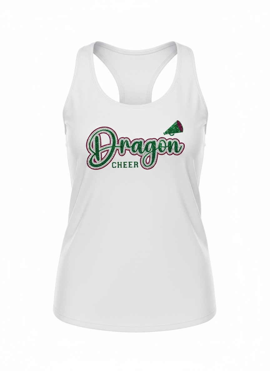White Tank Mini Megaphone