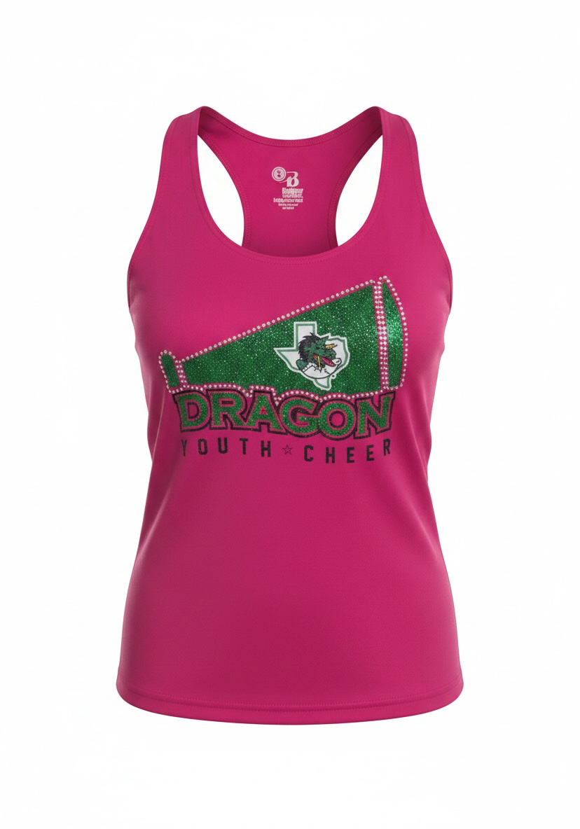 Hot Pink DYC Tank