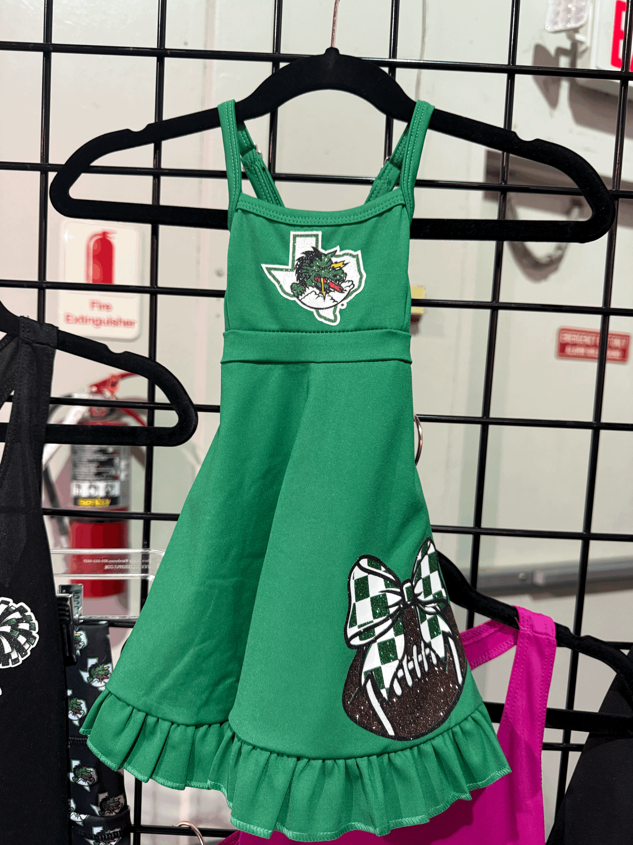 Toddler/Youth Green Dress
