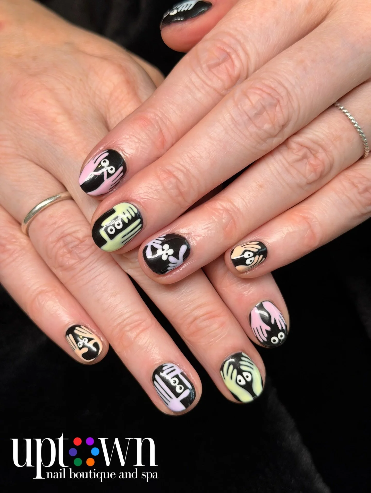 Pastels with a twist 👀🌈
Call, DM, or email to make an appointment! We do accept walk-ins as well! ❤️
___________________________________

Visit our beautiful Mission boutique and unwind in comfort as you enjoy our complete menu of elevated nail ser