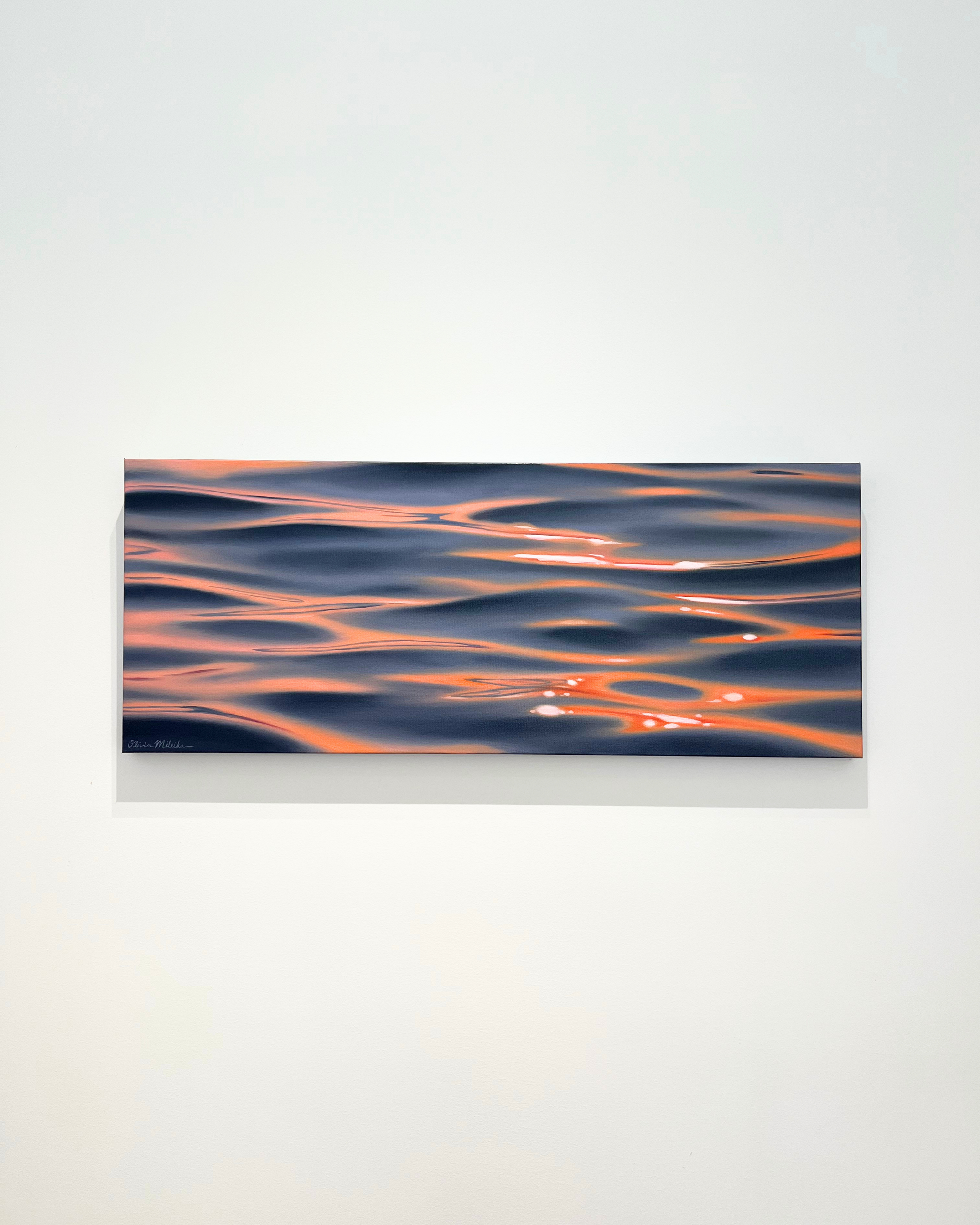 Gleam - 16x40” oil on canvas |

For purchase inquiries contact Nassau Avenue Gallery