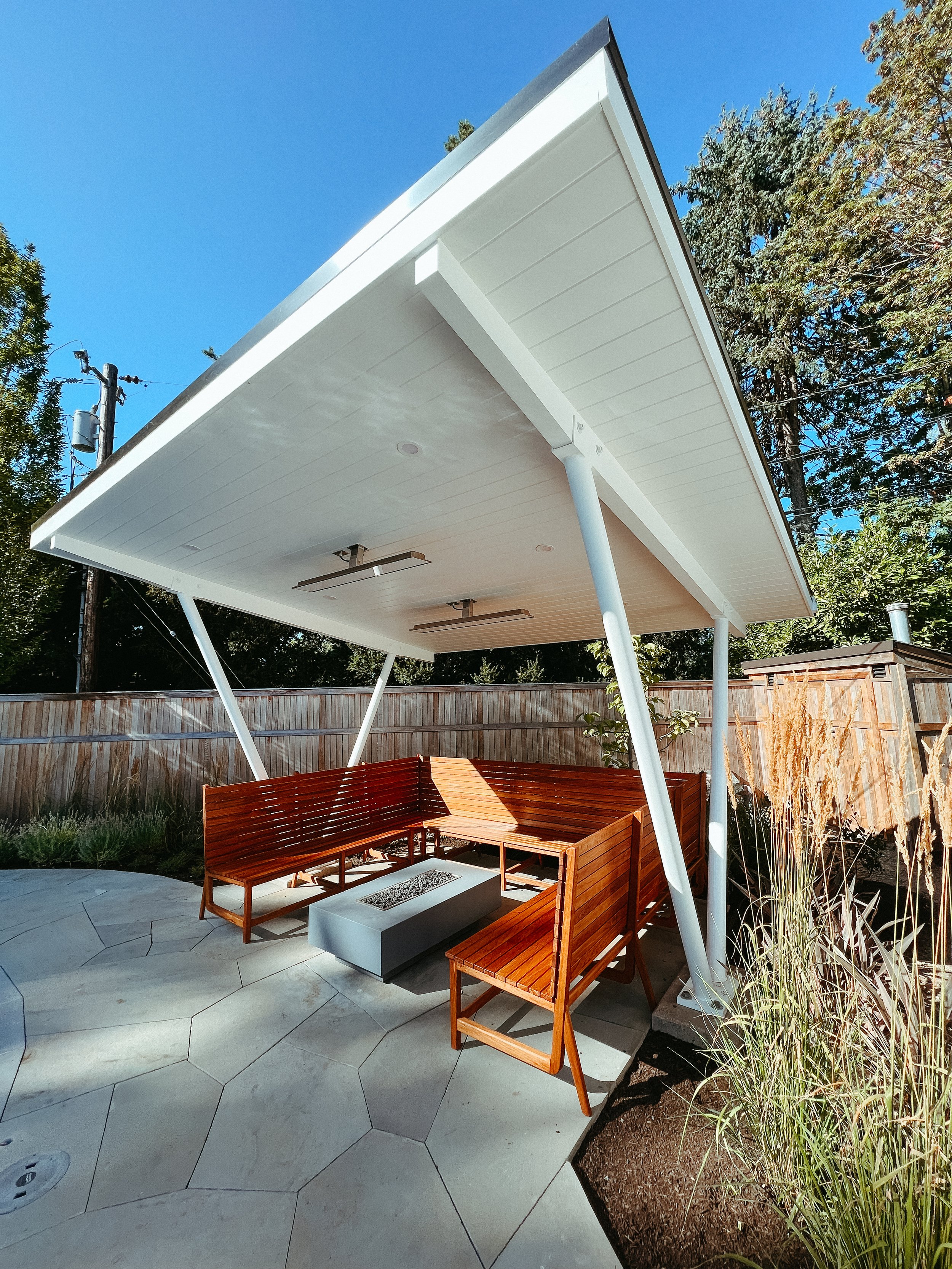 modern design poolside pergola unique spaces