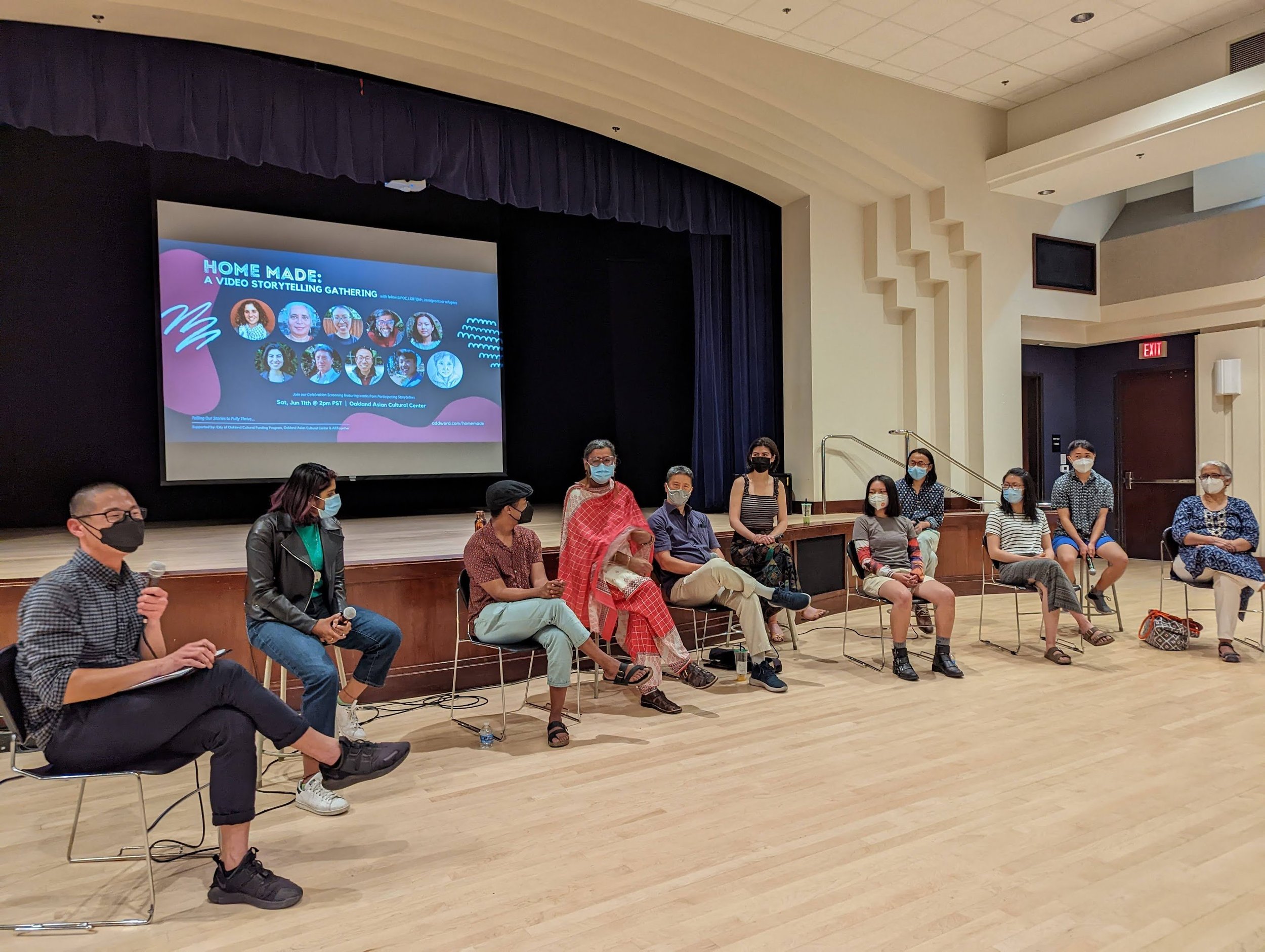 Jun 2022: Celebration Screening of Video Storytelling Workshop at Oakland Asian Cultural Center
