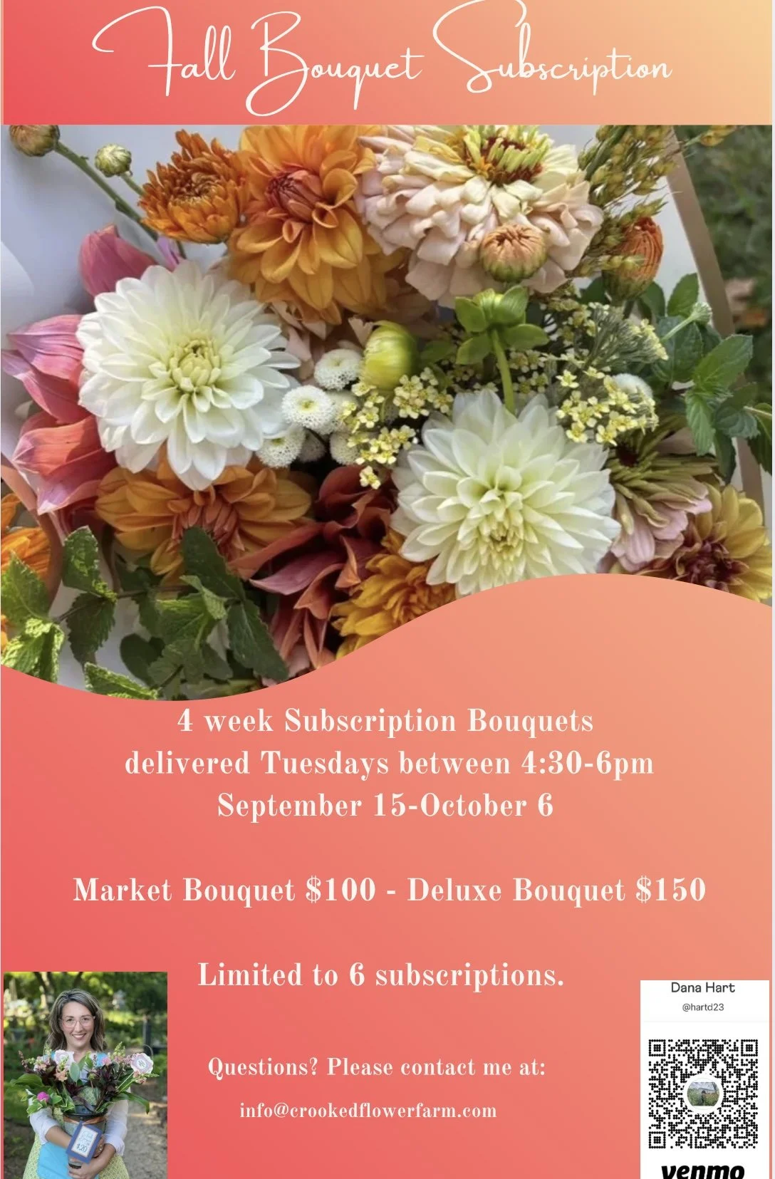 Fall 2026 DELUXE Bouquet Subscription