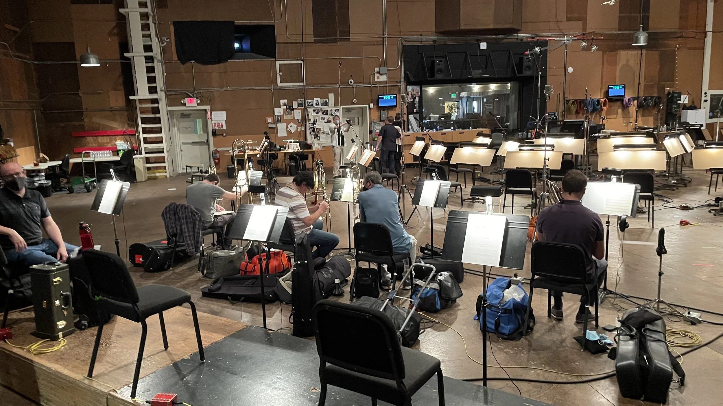 The incredible orchestra contracted by Noah Gladstone of Hollywood Scoring.