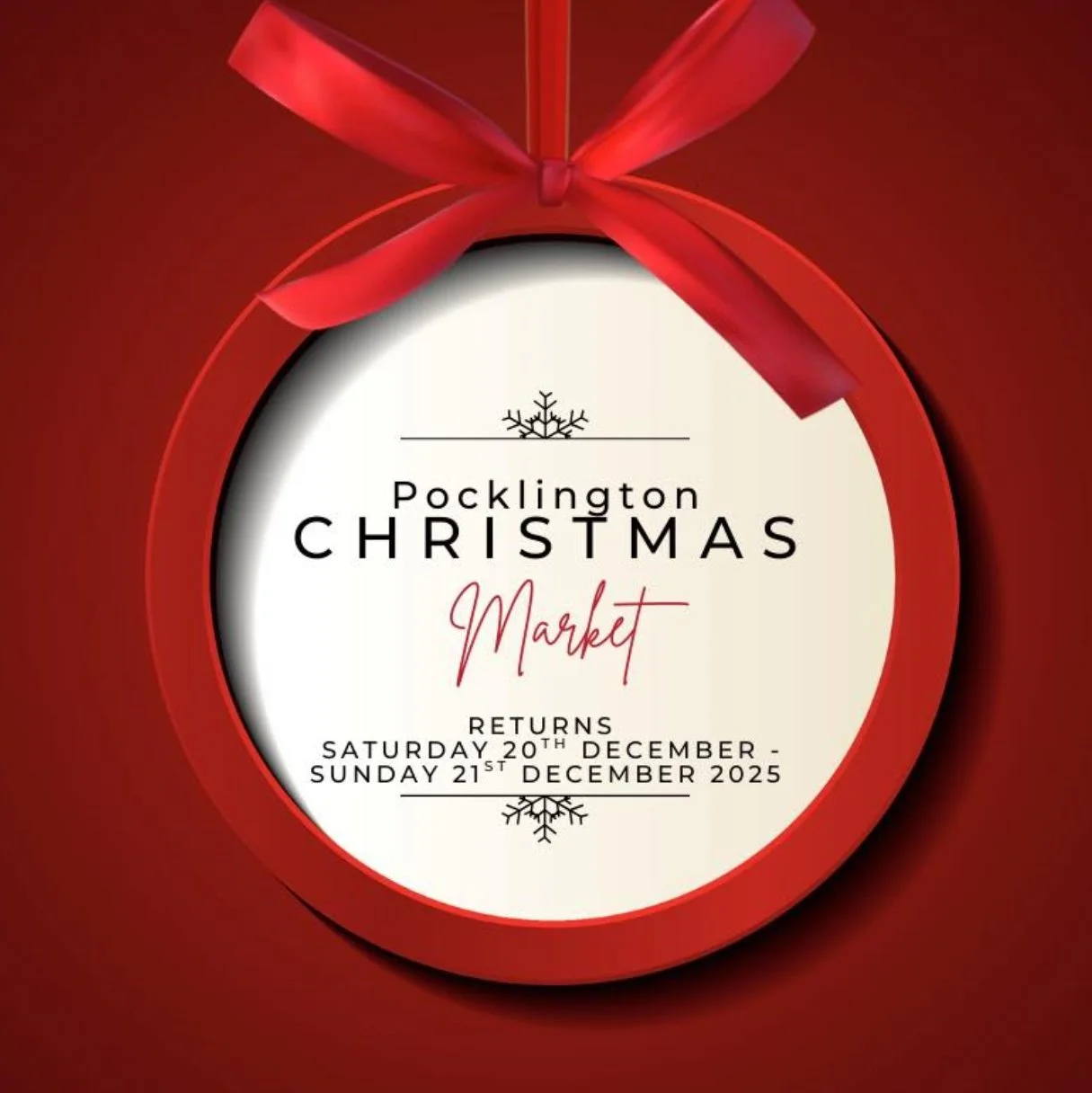 Pocklington Christmas Market 