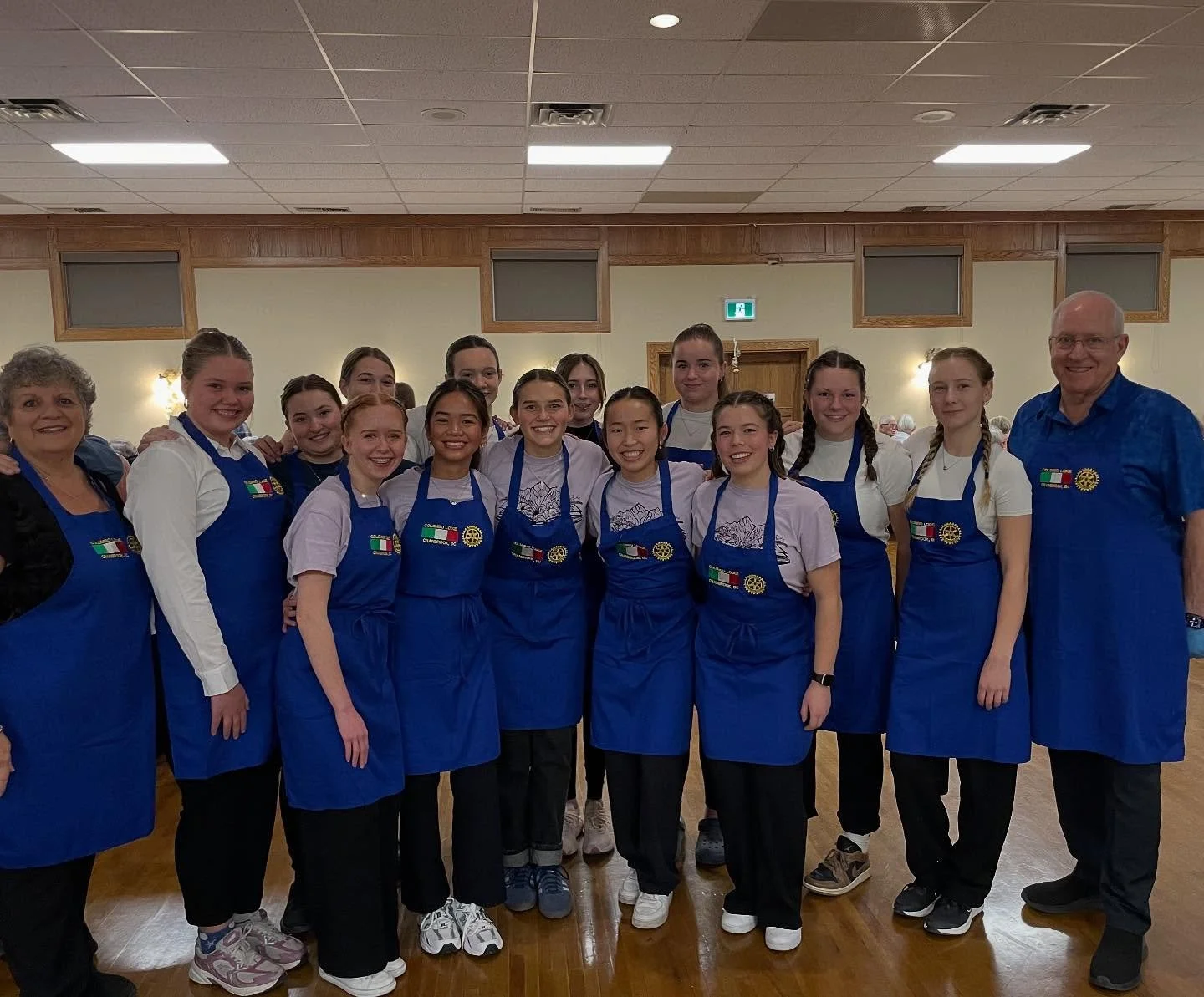 What an awesome night!  For over 40 years, the annual Seniors Christmas dinner has been a beautiful tradition in our City.  Tonight our 2025 Ambassador Kara and Vice Ambassador Avaiah were joined by past, current, and potentially future team members 