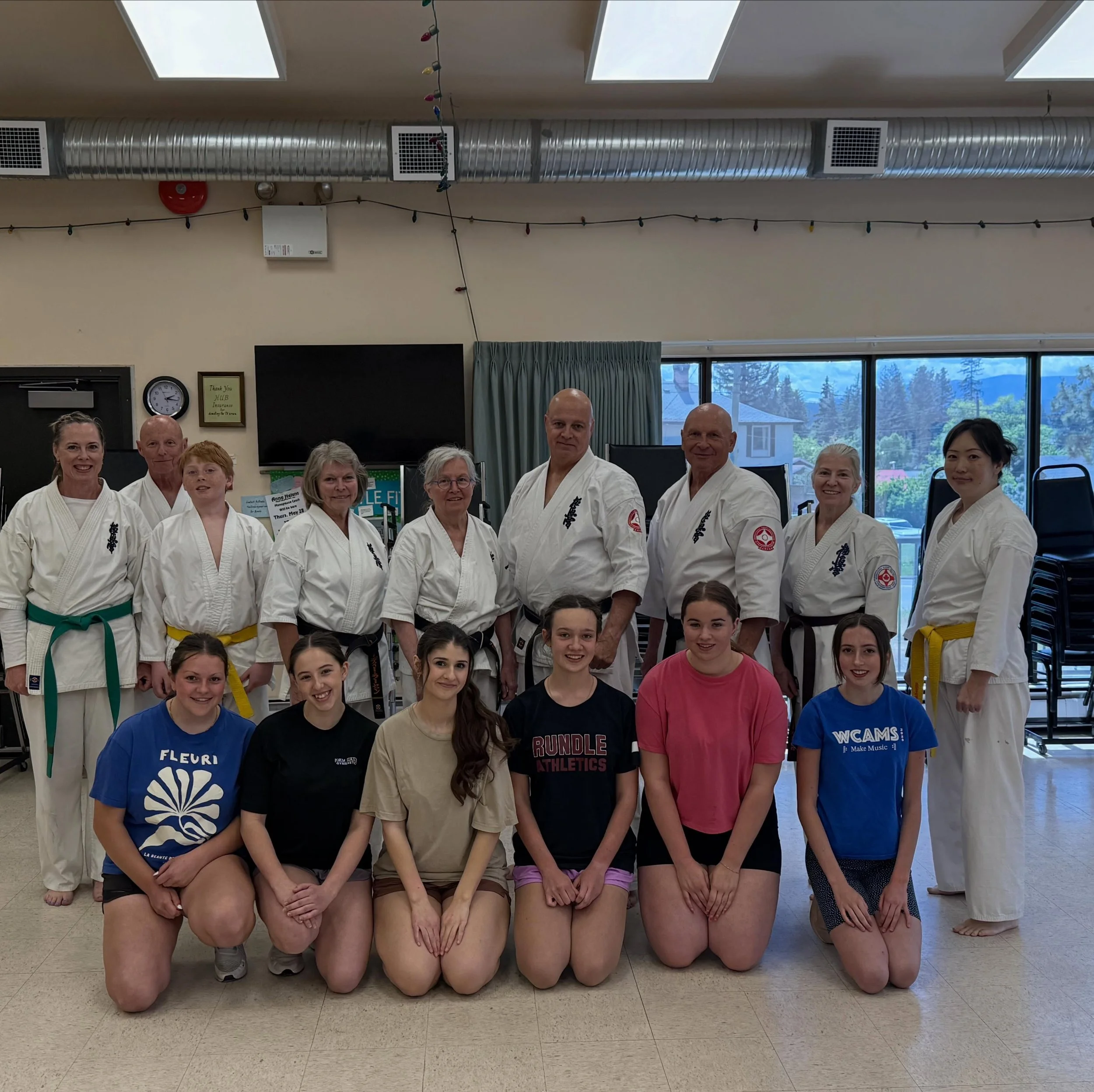 A sincere thank you to the members of the Cranbrook Kyukoshin Karate members for leading our crew through a self defense lesson today! From understanding the importance of awareness to ways to help keep ourselves safe, it was an action packed, awesom