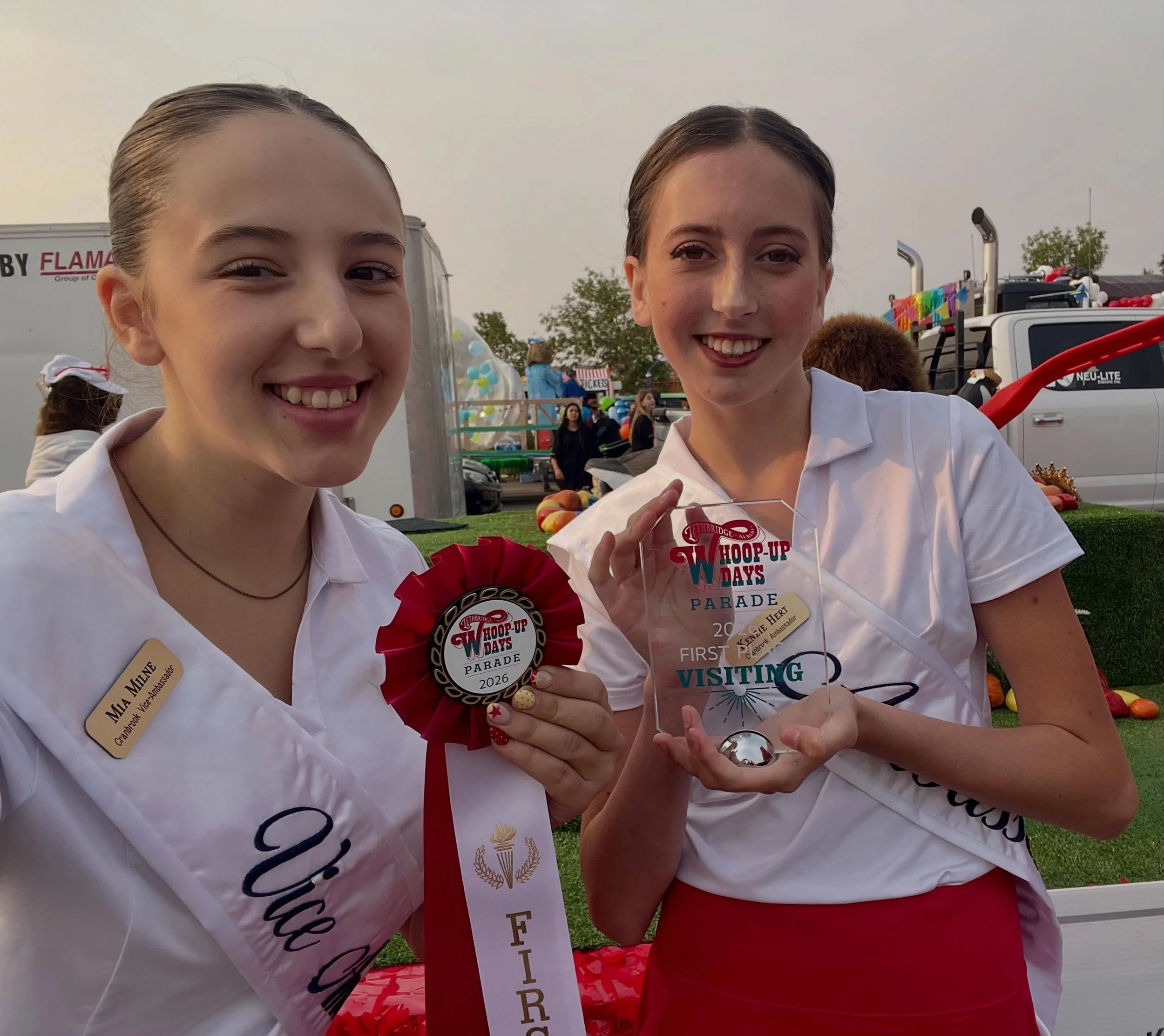 First Place - Visiting Entry in the Whoop Up Days Parade!!! Woot wooot!!!! 
#cranbrookbc #welovecranbrook #cranbrookyouthambassadors #visitcranbrook