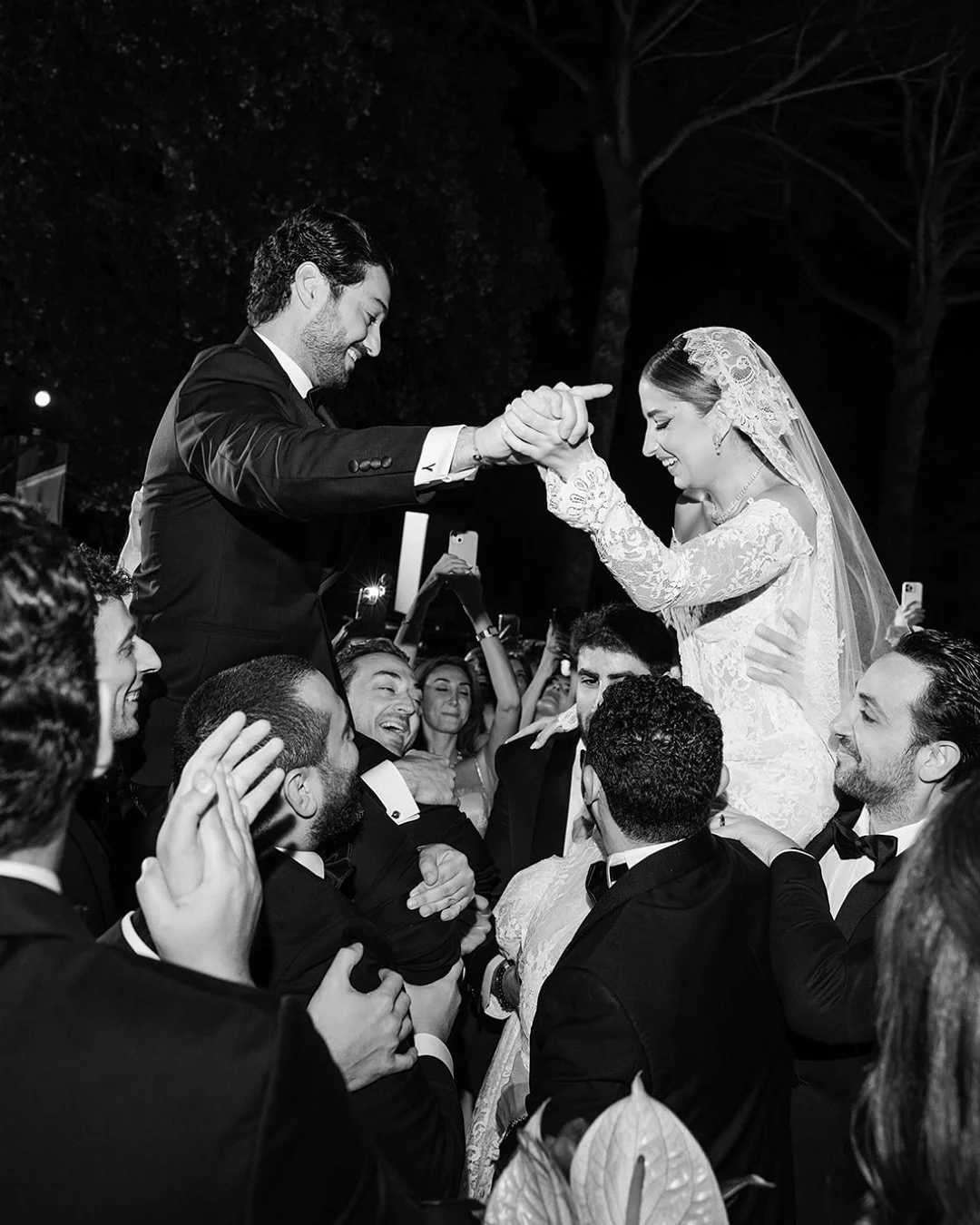 When elegance runs deep in your roots and excellence is non-negotiable, your entrance has to say it all.

Karim &amp; Yasmina brought Lebanon&rsquo;s unmatched energy to the heart of Rome&mdash;making their arrival at Villa Aurelia one for the books.