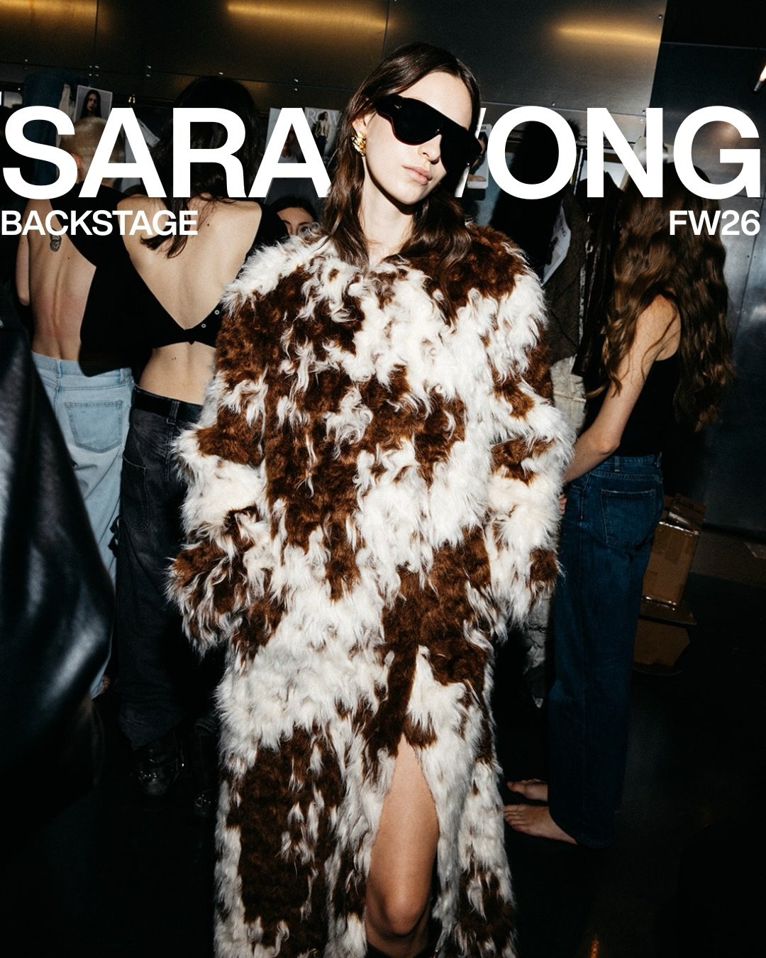 Backstage at @sarawongofficial &mdash; Milan Fashion Week FW26/27

Remains of Time.