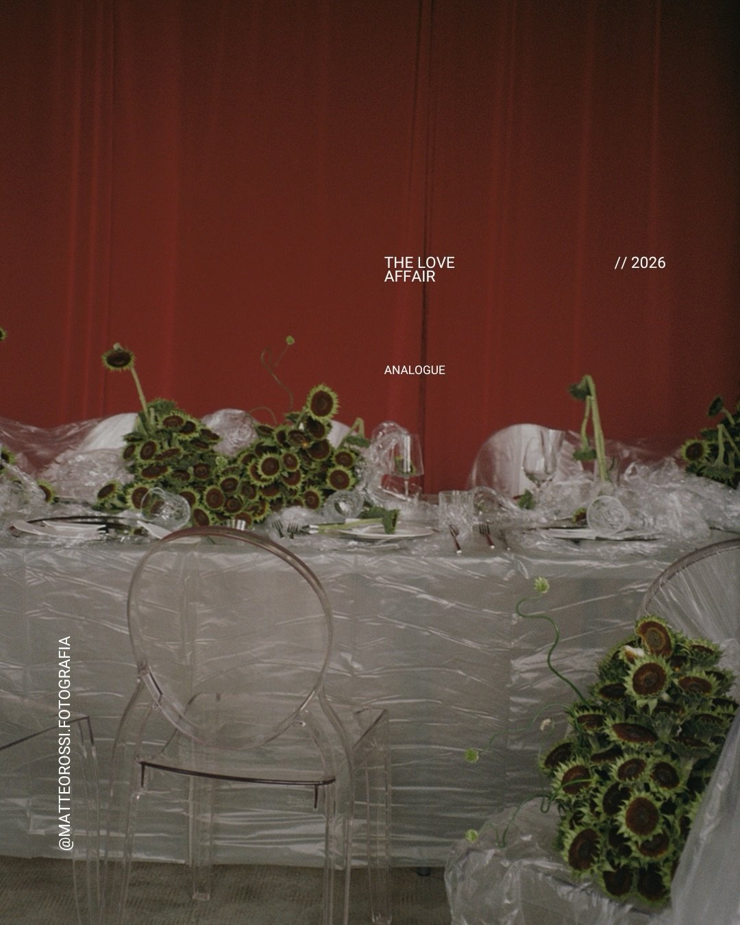 A little messy, a little romantic, a little unreal.

Shot entirely on film during the last edition of The Love Affair.

From sculptural tablescapes and vintage-inspired bridal moments to handmade pasta, champagne towers, and behind-the-scenes beauty 