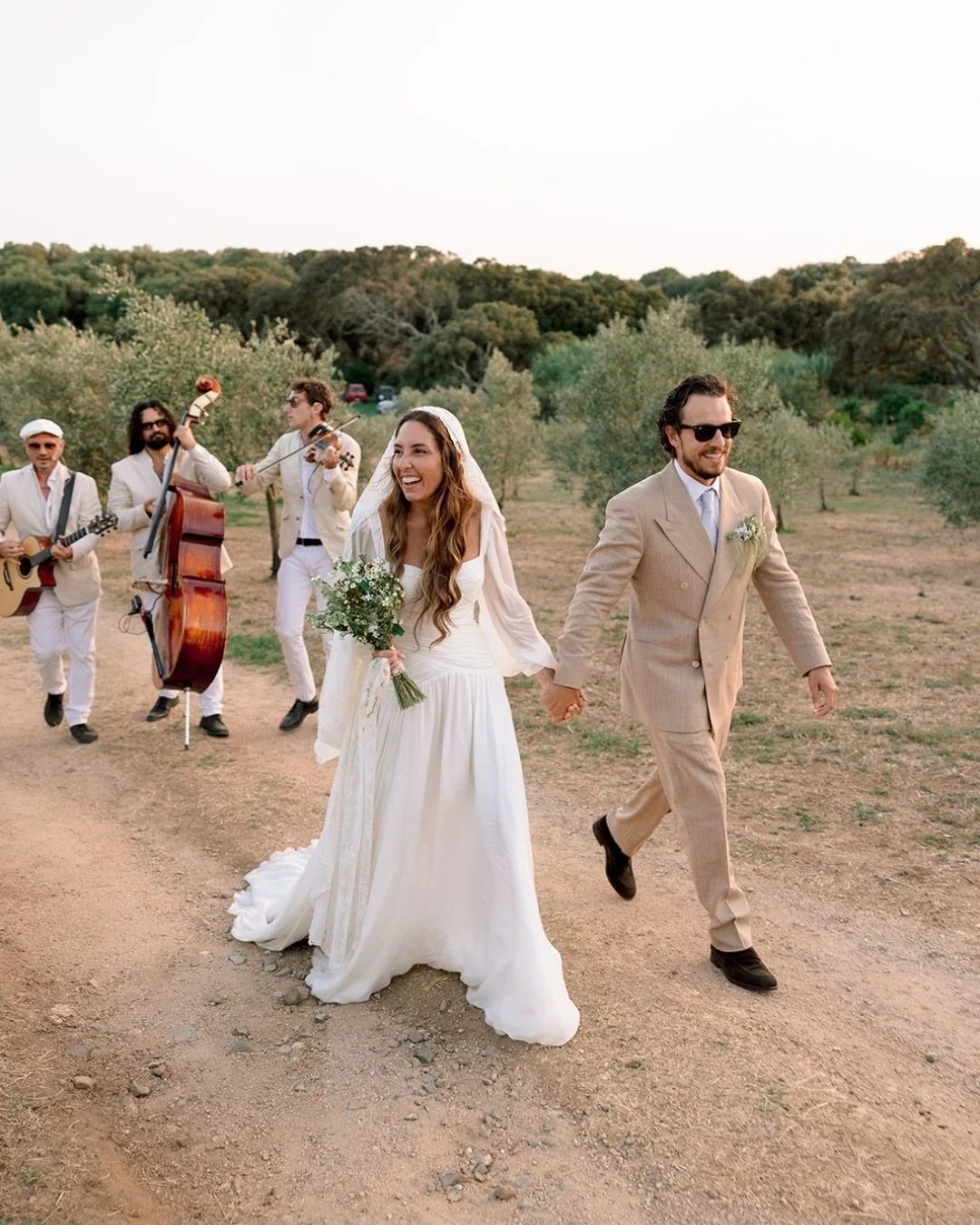 A destination wedding in Porto Cervo, Sardinia&mdash;where wild landscapes, warm Mediterranean light and effortless Italian elegance framed Francesco and Giulia&rsquo;s celebration.

From Giulia&rsquo;s lace veil against the ancient granite to the ne