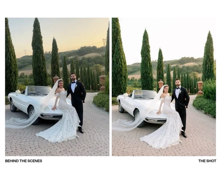 EDITORIAL, WITHOUT THE EDITORIAL ATTITUDE

🖤 &ldquo;We don&rsquo;t want to spend an hour away from our guests taking photos.&rdquo;

📸Your wedding isn&rsquo;t a photoshoot.

You flew your favorite people to Italy to celebrate with them&mdash;not to