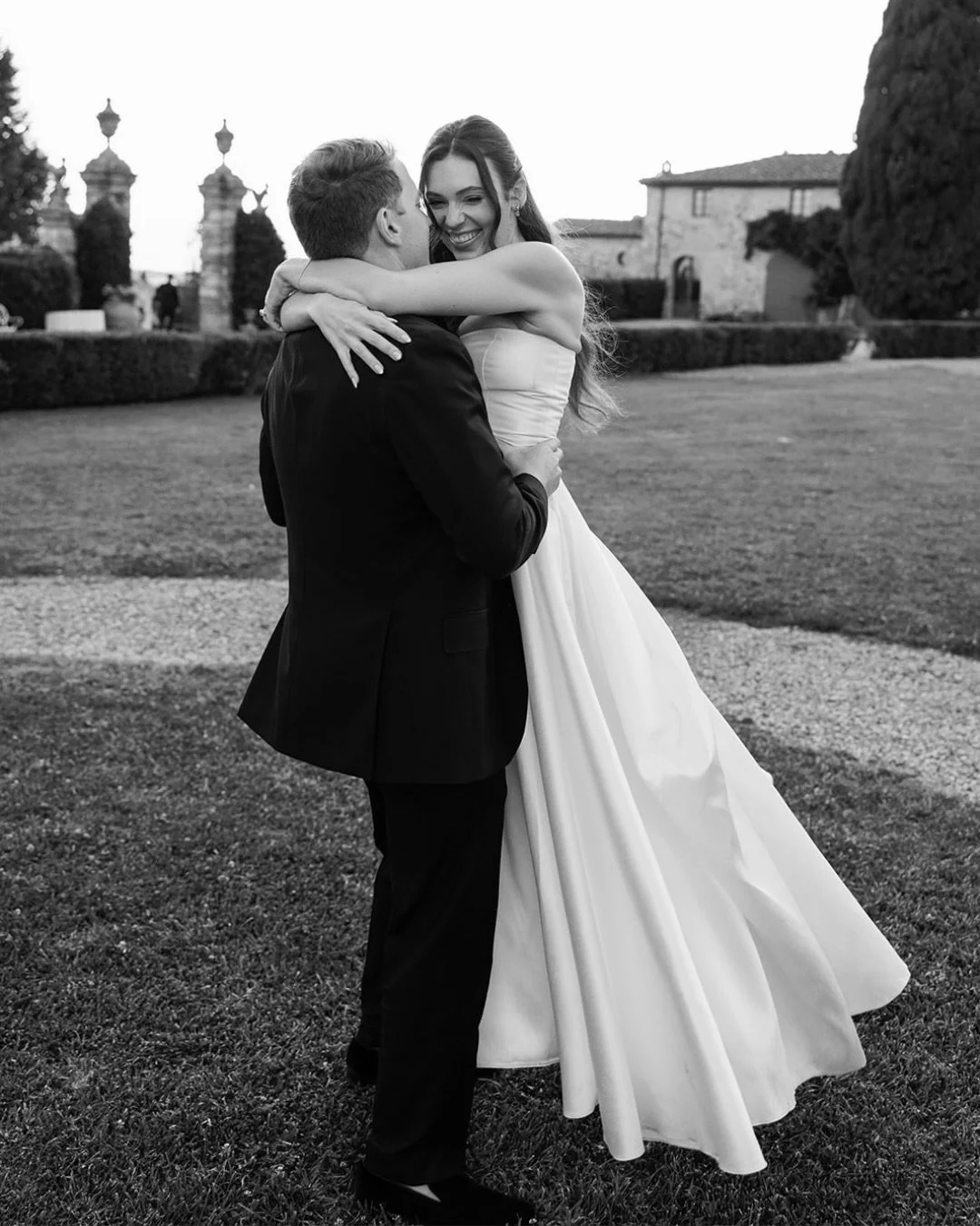 Meghan &amp; John, a weekend in Siena.

In July I shared their wedding day at Villa di Geggiano. This is the whole weekend: a garden dinner at Borgo San Luigi the night before, a first look, a ceremony at five, a candlelit dinner with a speech from M