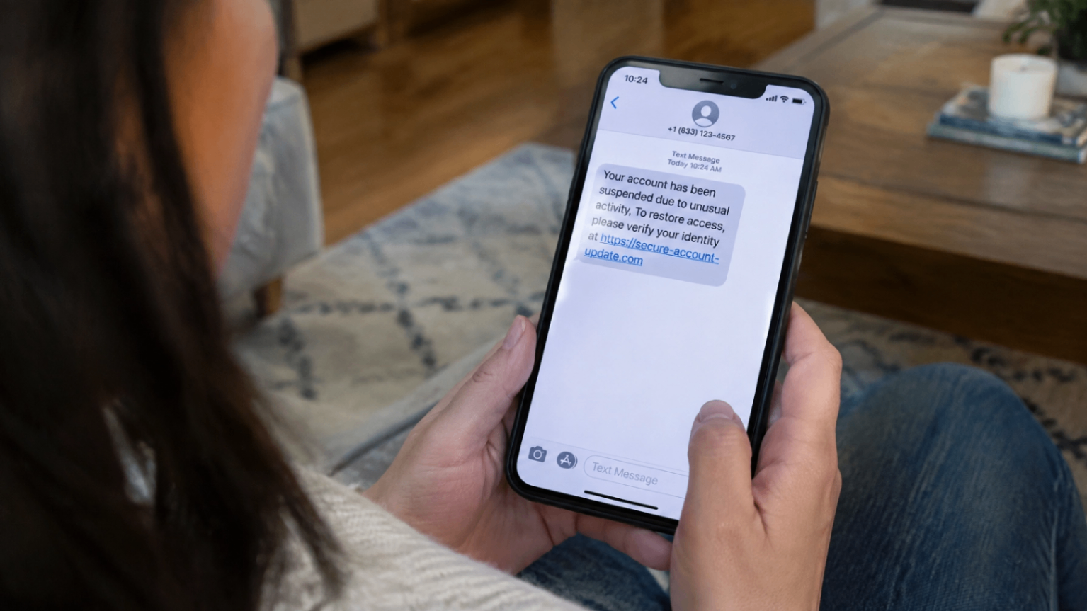 Online Safety Tip: Smishing