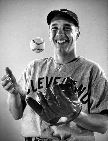 pitcher Bob Feller
