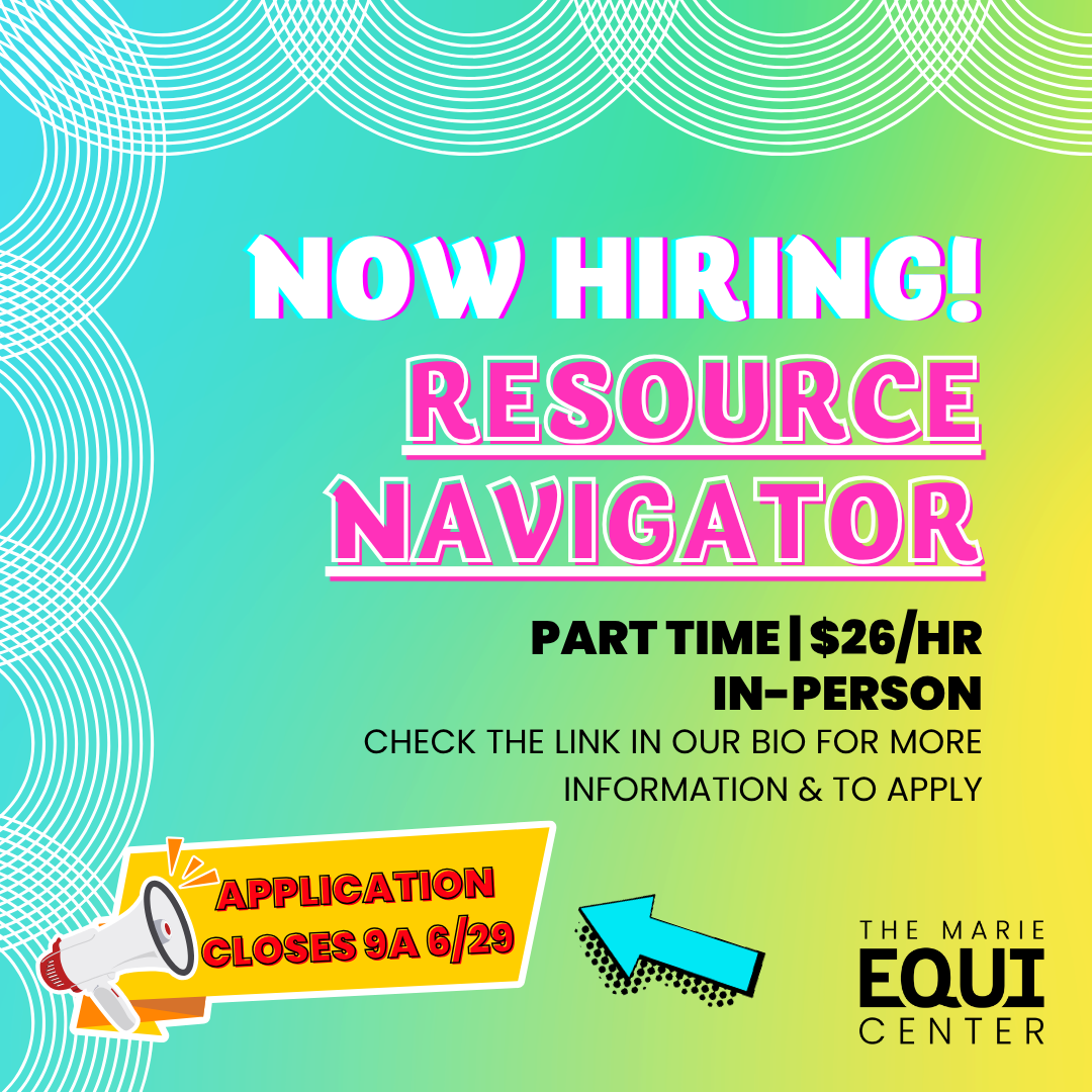 Now Hiring: PT Resource Navigator