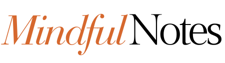 Text that says "Mindful" in a stylish font.