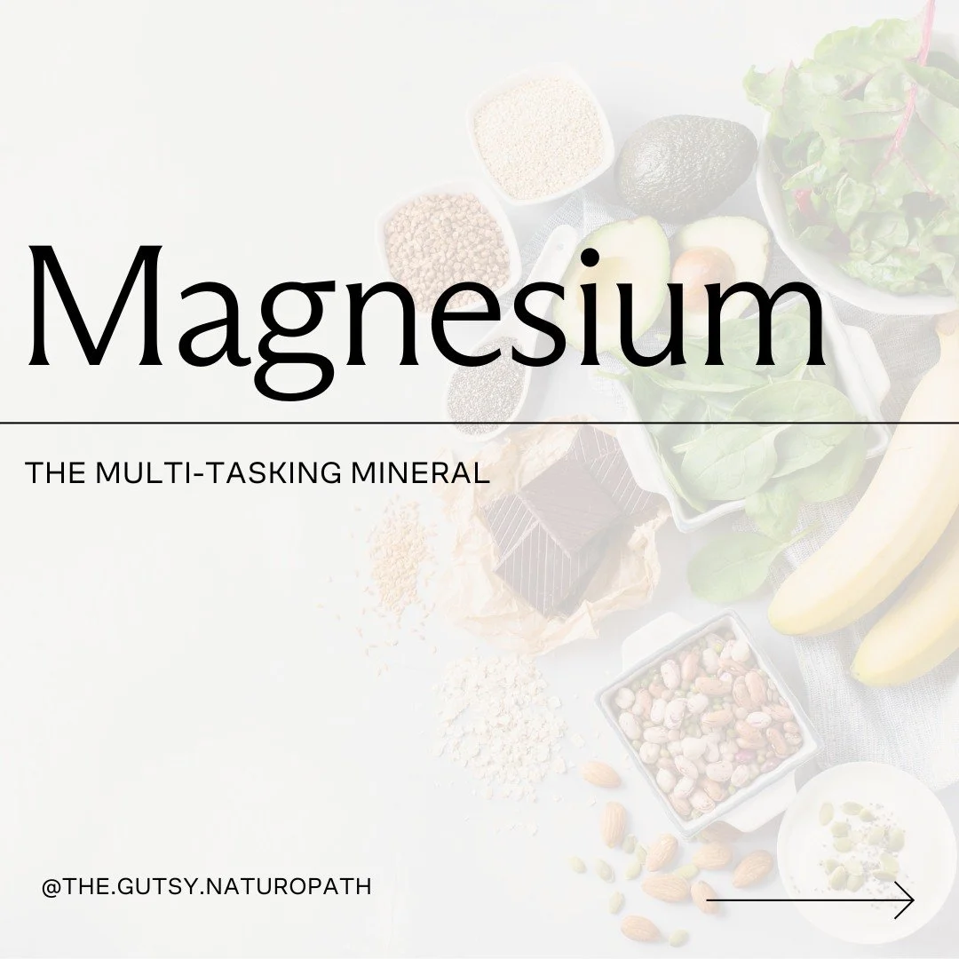 Magnesium: The Multi-Tasking Mineral You Didn&rsquo;t Know You Needed 💪🌿

Magnesium is a true powerhouse when it comes to supporting your body&rsquo;s balance. It helps with everything from digestion to hormonal health, and even sleep! 💤

✨ How ma