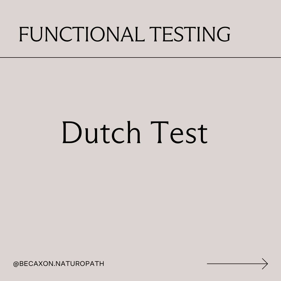 The DUTCH test is one of the most comprehensive hormone tests available&mdash;giving insight into stress, sex hormones, sleep, metabolism and more.

If standard blood tests haven't given you answers, this might be the missing piece.

In this post, I 