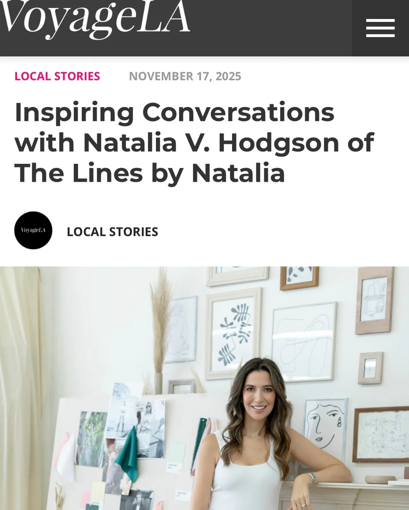 Curious how a girl from Uruguay with two unrelated master&rsquo;s degrees ended up building multimillion dollar apparel brands&hellip; and now helping YOU build yours?

@VoyageLAmag asked and I answered.

💡 Check out my interview with @VoyageLAmag w