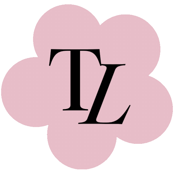 pink rotating decorative flower with TL icon